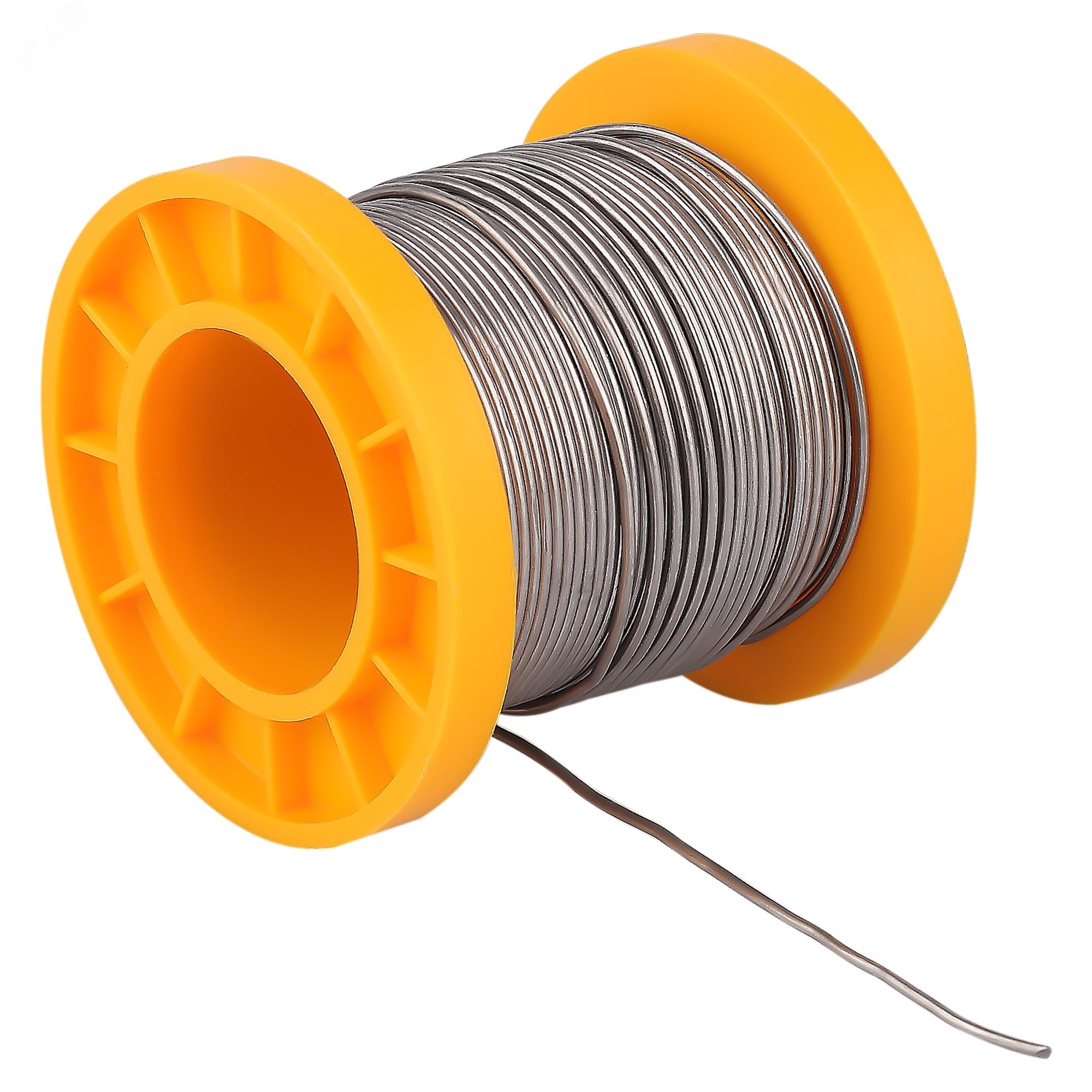 Изображение товара Припой с канифолью для пайки ПОС 61 трубка D 1,0 мм катушка 100 гр PL-PR04 (шт)