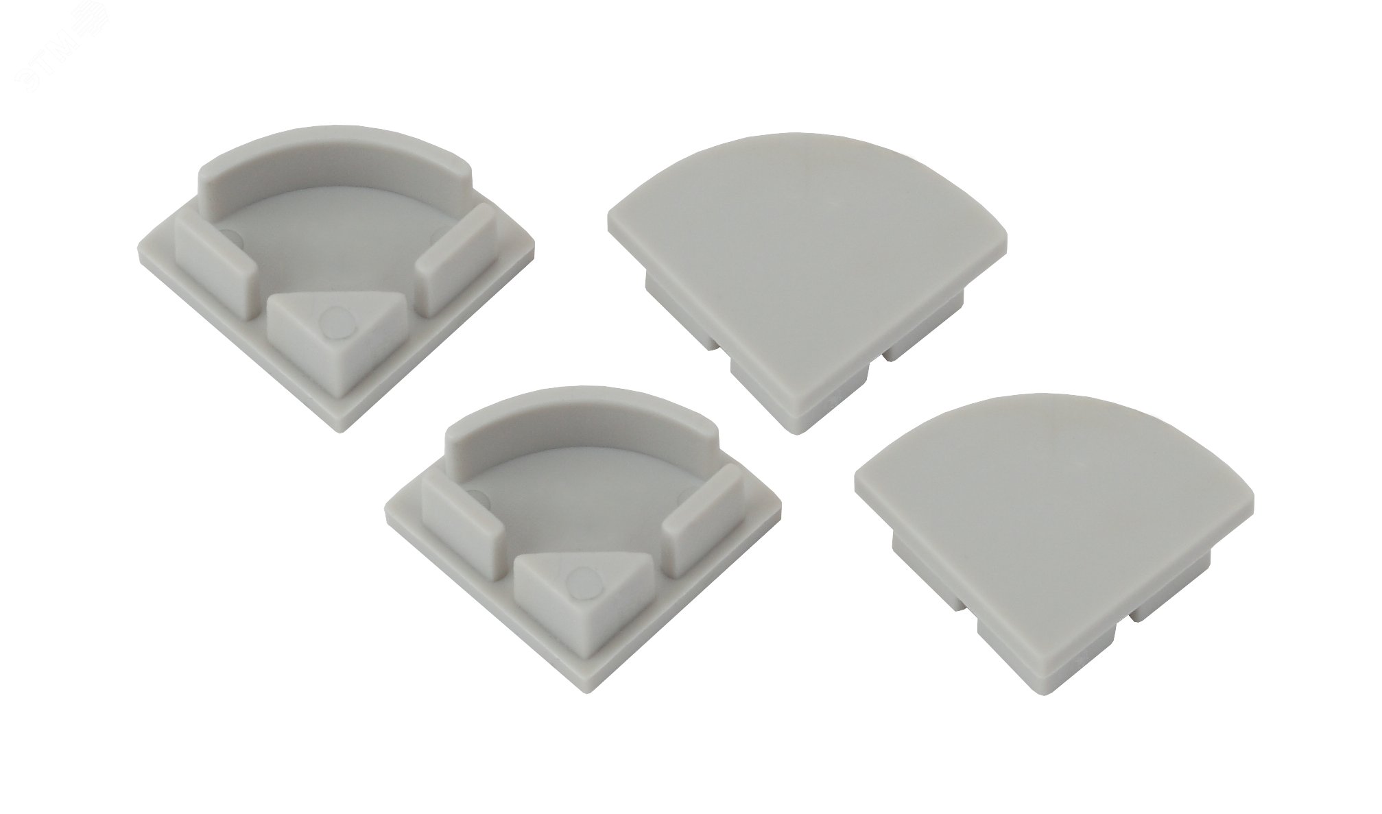 Изображение товара Набор заглушек для профиля CAB280, 4 глухие круглые (500/15000) (компл)