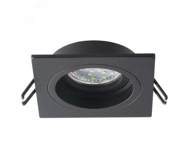 Встраиваемый светильник алюминиевый KL85 BK MR16/GU5.3 черный Б0054349 ЭРА - превью