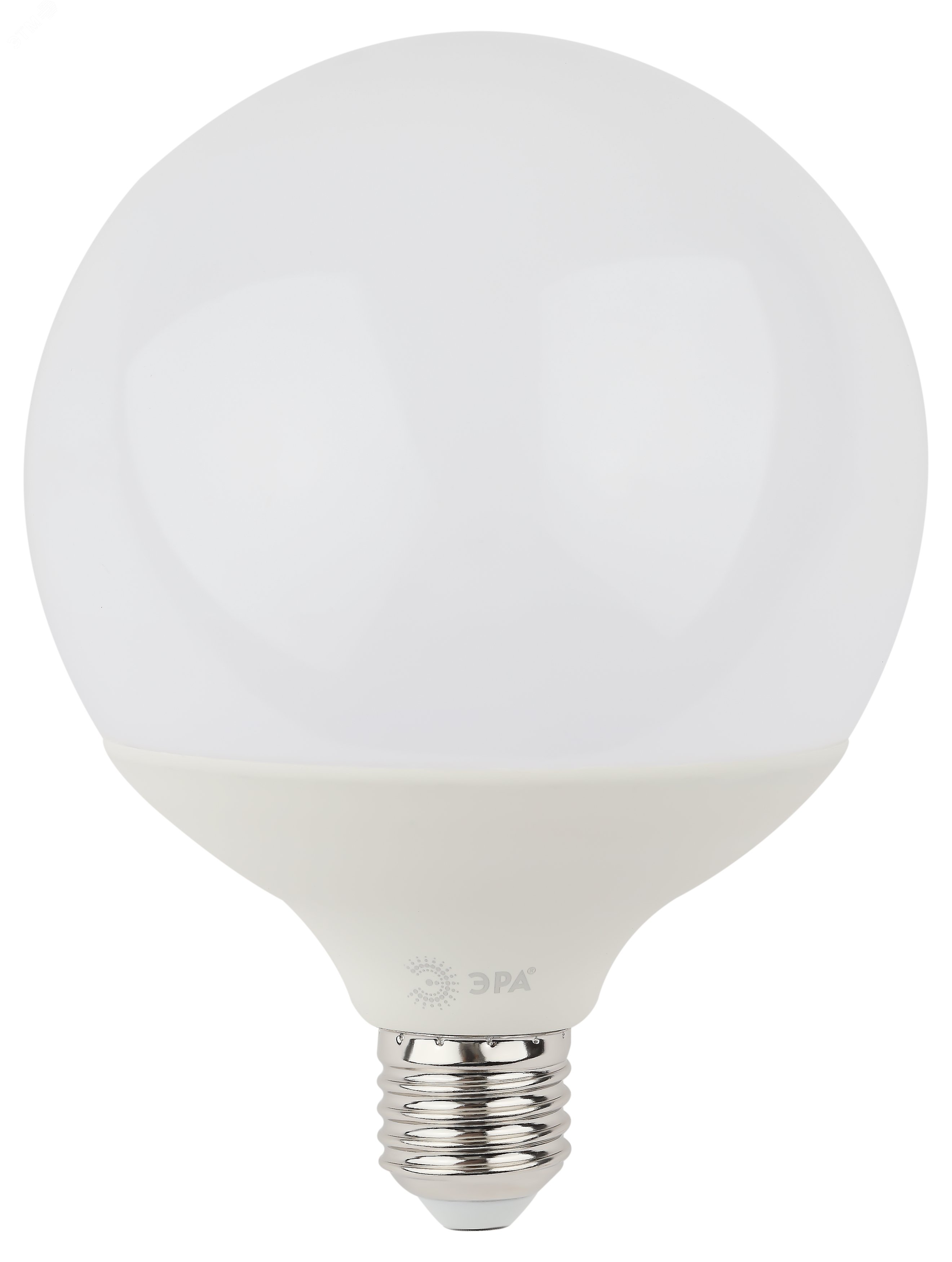 Лампа светодиодная STD LED G125-20W-4000K-E27 E27 / Е27 20Вт шар нейтральный белый свет Б0049081 ЭРА - превью 3