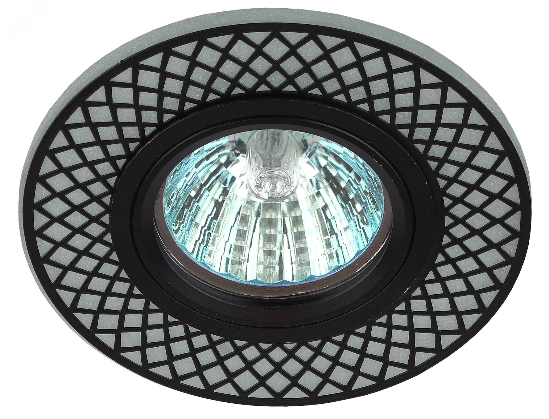 Светильник точечный декоративный cо светодиодной подсветкой MR16, белый/черный DK LD42 WH/BK Б0037381 ЭРА - превью 3