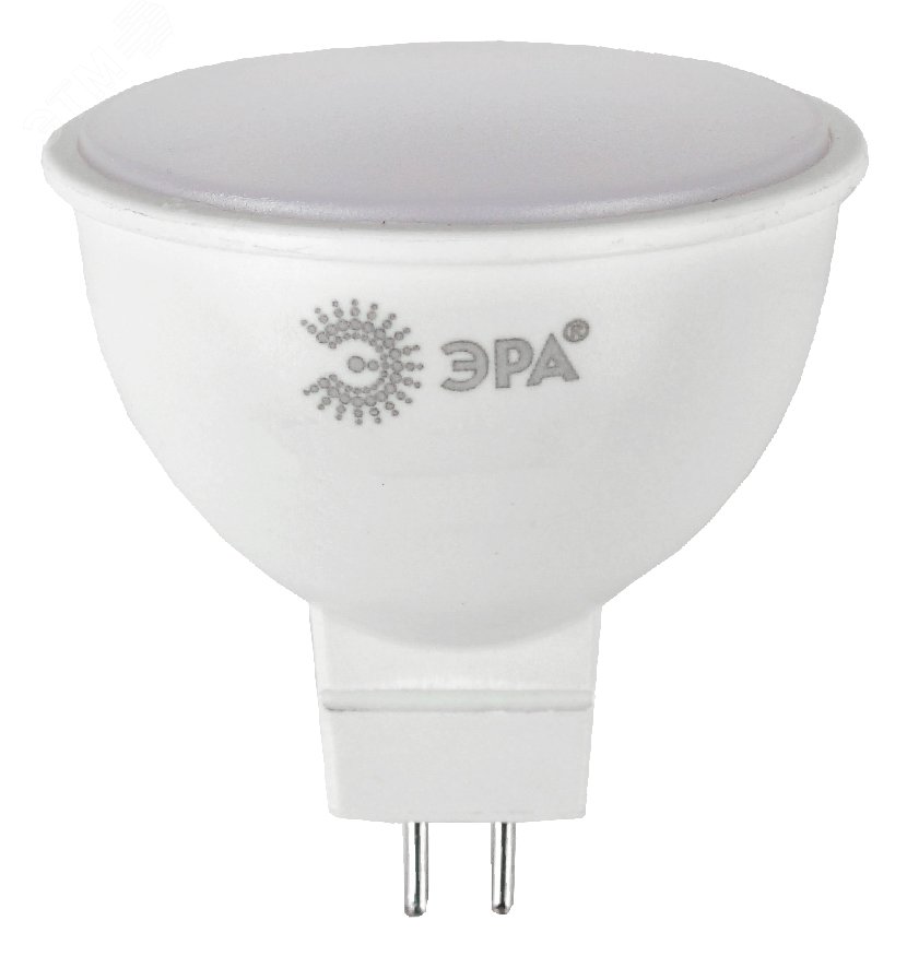 Лампа светодиодная ECO LED MR16-5W-840-GU5.3 (диод, софит, 5Вт, нейтр, GU5.3) (10/100/4000) Б0019061 ЭРА - превью 2