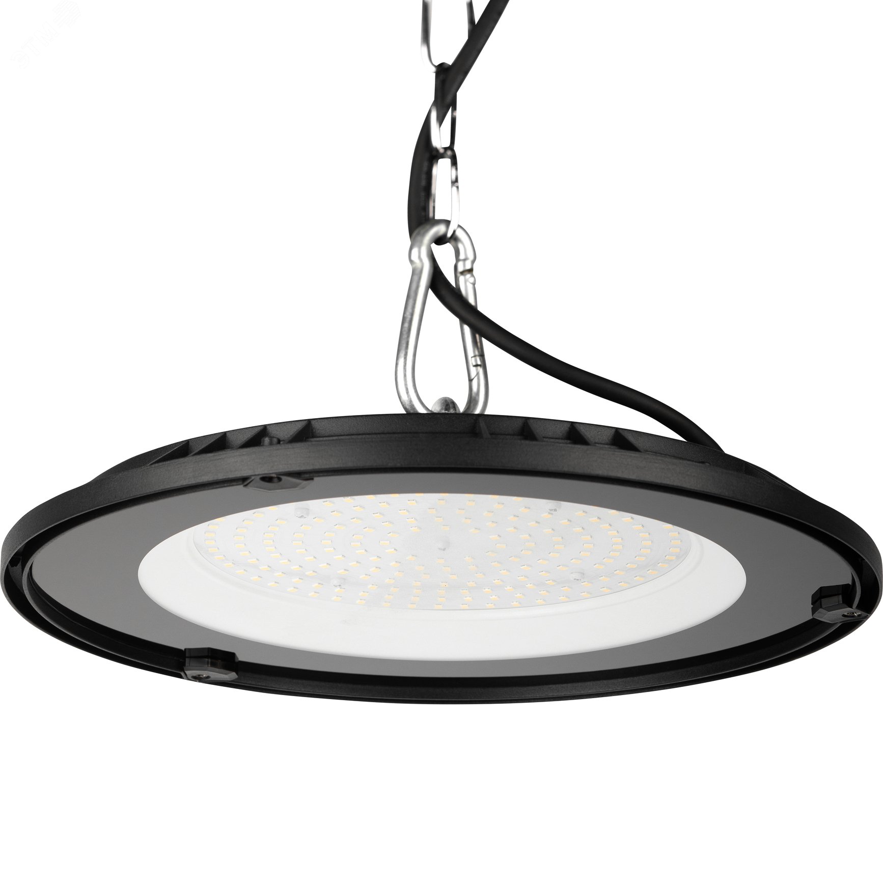 Изображение товара Светильник светодиодный подвесной ДСП 150Вт 15000лм 6500K 80Ra Кп<5% КСС Д (120°) IP65 SPP-402-0-65K-150 (шт)