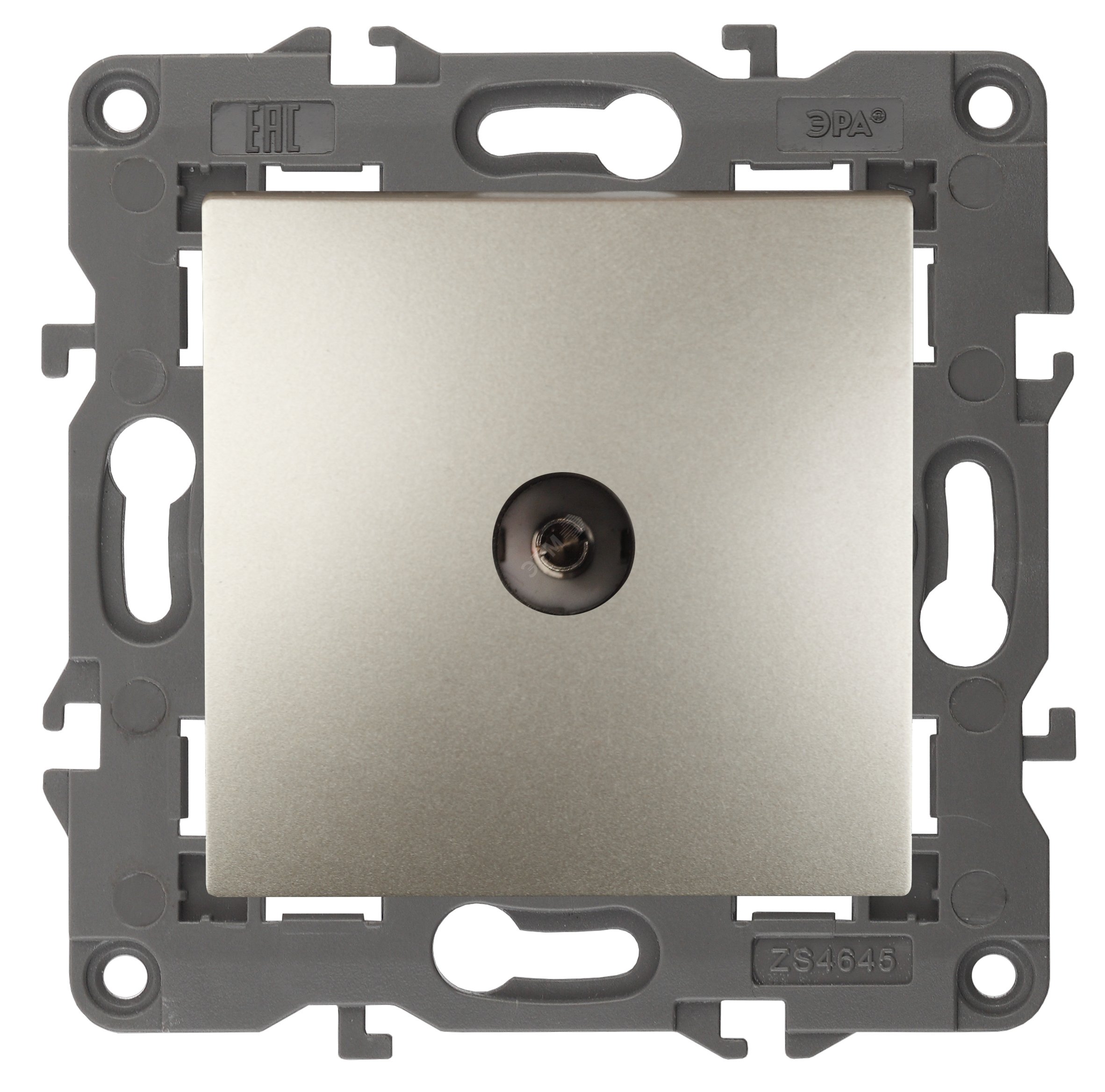 Изображение товара Розетка телевизионная одиночная Эра Elegance шампань 14-3101-04