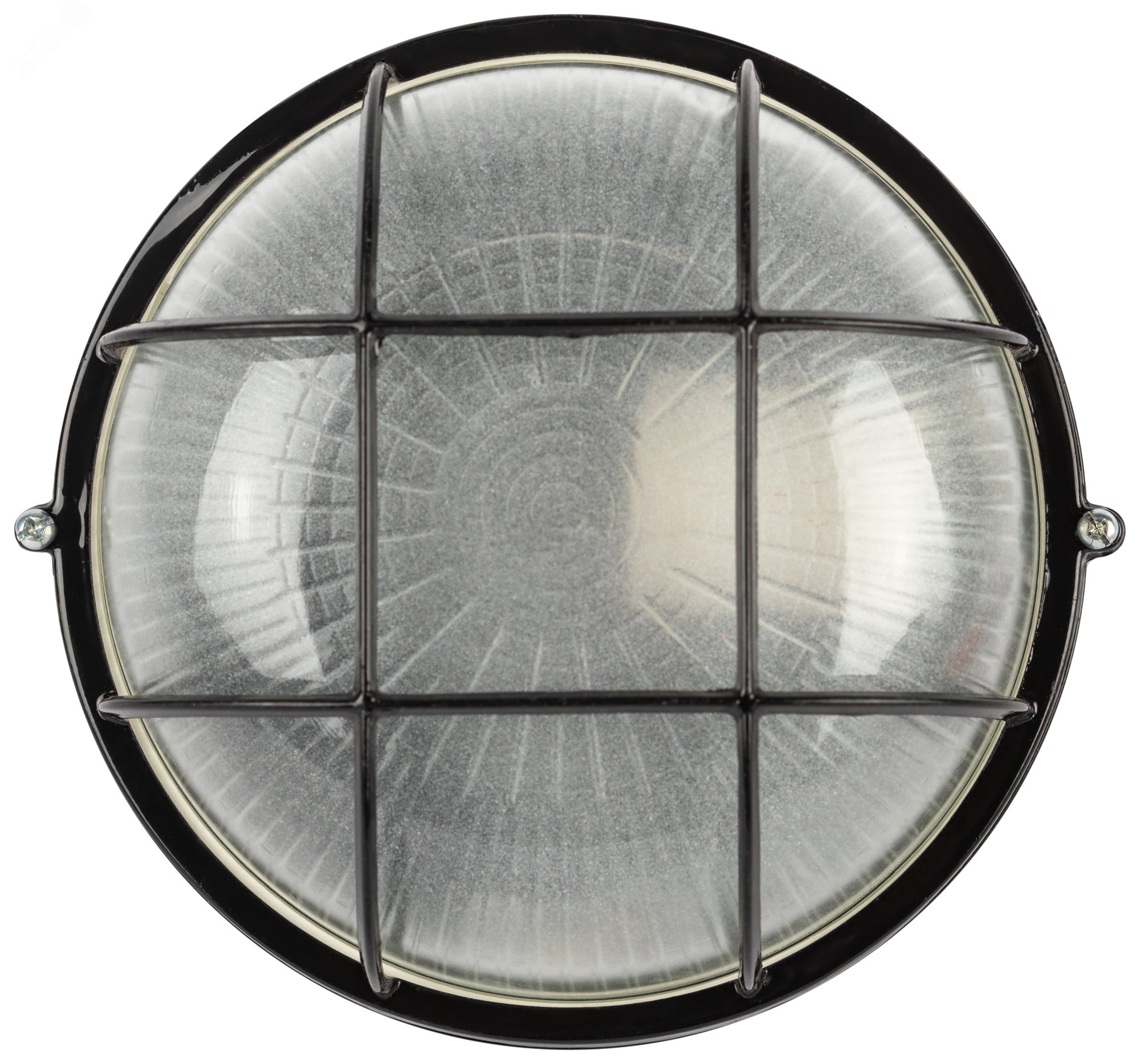 Изображение товара Светильник Акватермо IP54 60W E27 алюминий стекло круг черный