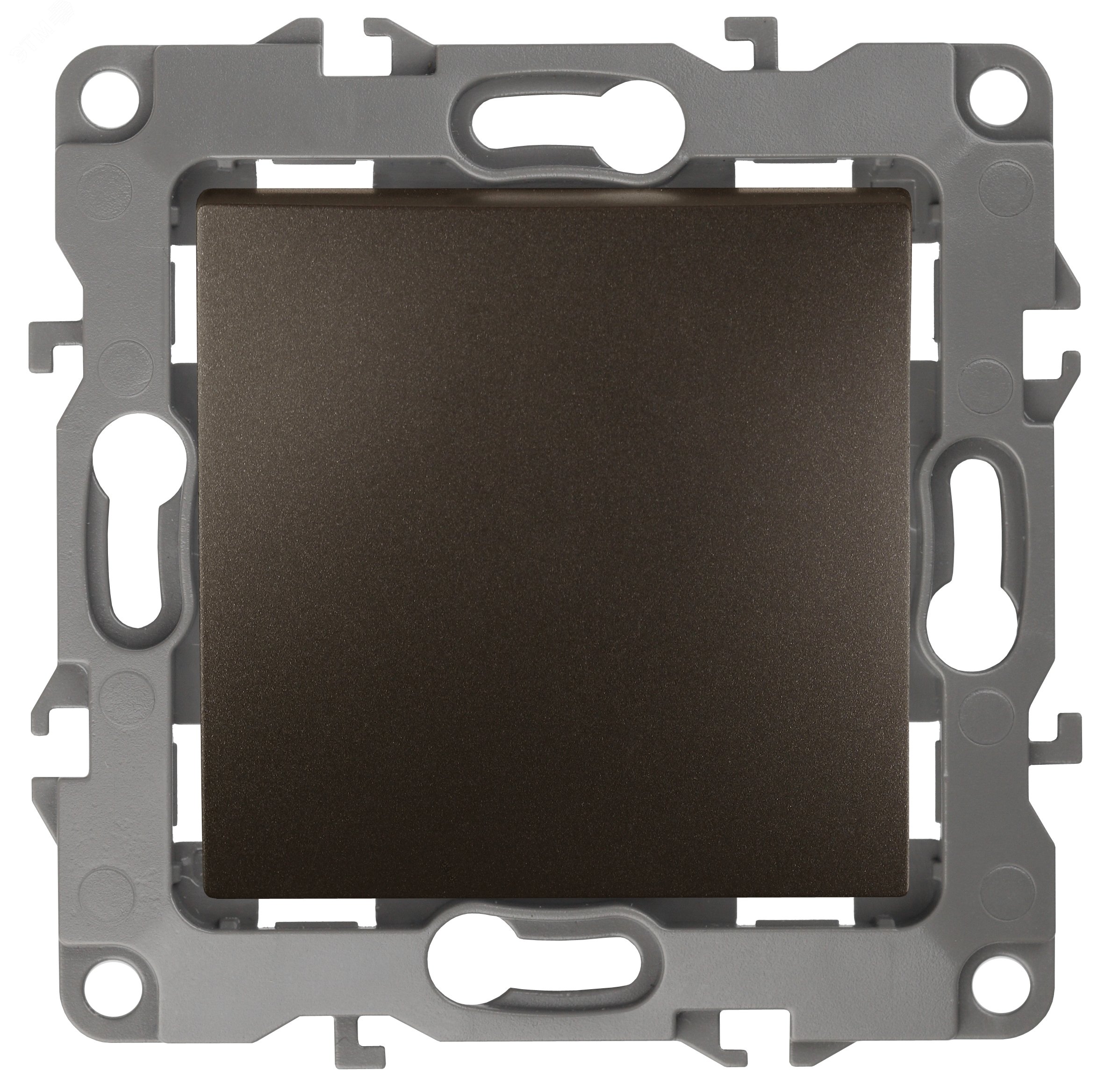 Изображение товара Кнопка, 10АХ-250В, Эра12, бронза (10/100/3000) 12-1111-13 (шт)