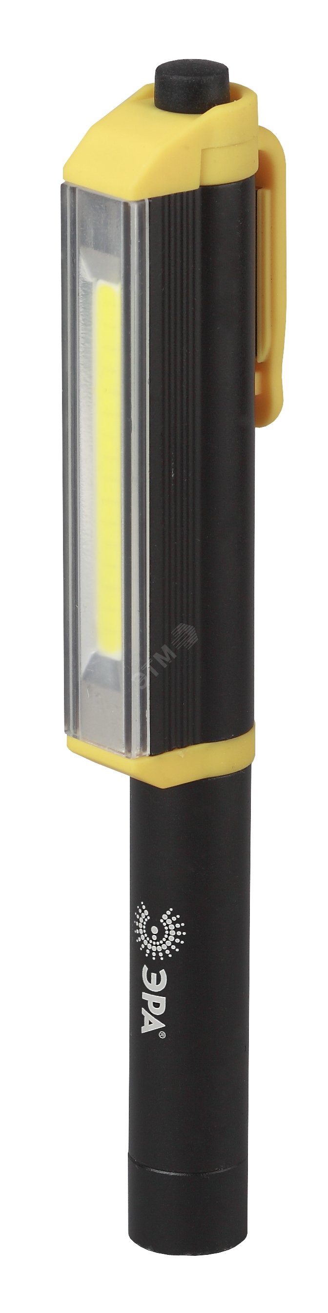 Фонарик карманный ручка на батарейках 3хААА, ударопрочный, магнитный, клипса RB-702 Практик Б0027821 ЭРА - превью 2