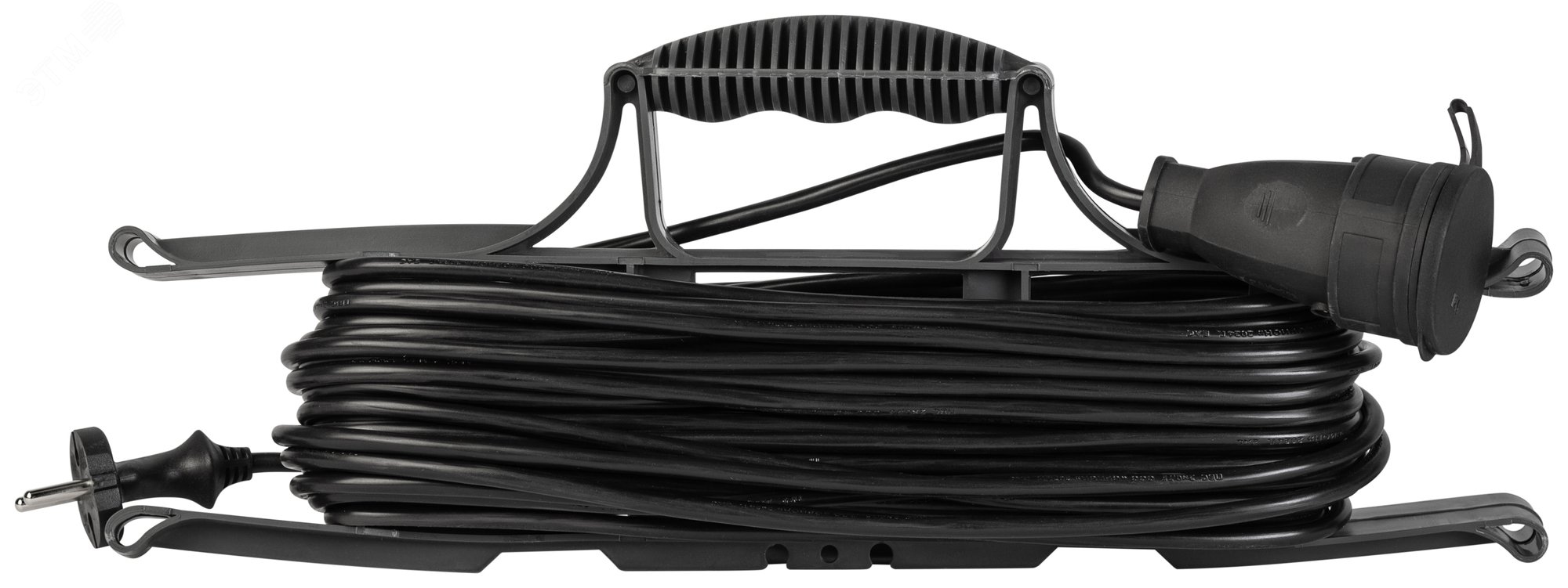 Изображение товара Удлинитель силовой Green Line с рамкой 20 м и розеткой без заземления от ЭРА