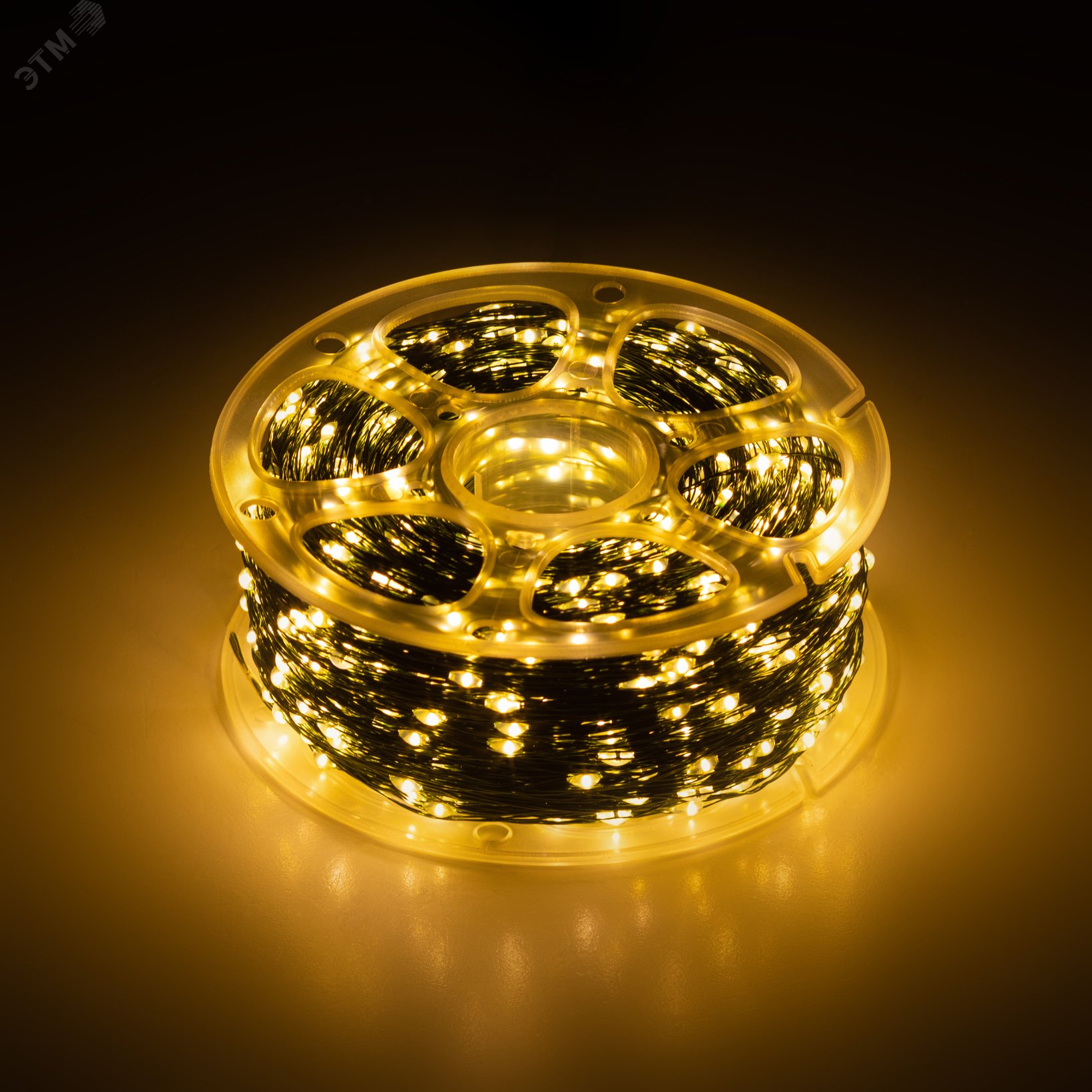 Изображение товара Светодиодная новогодняя гирлянда ENIN-2000G 200 м 2000 microled теплый свет IP44 220В