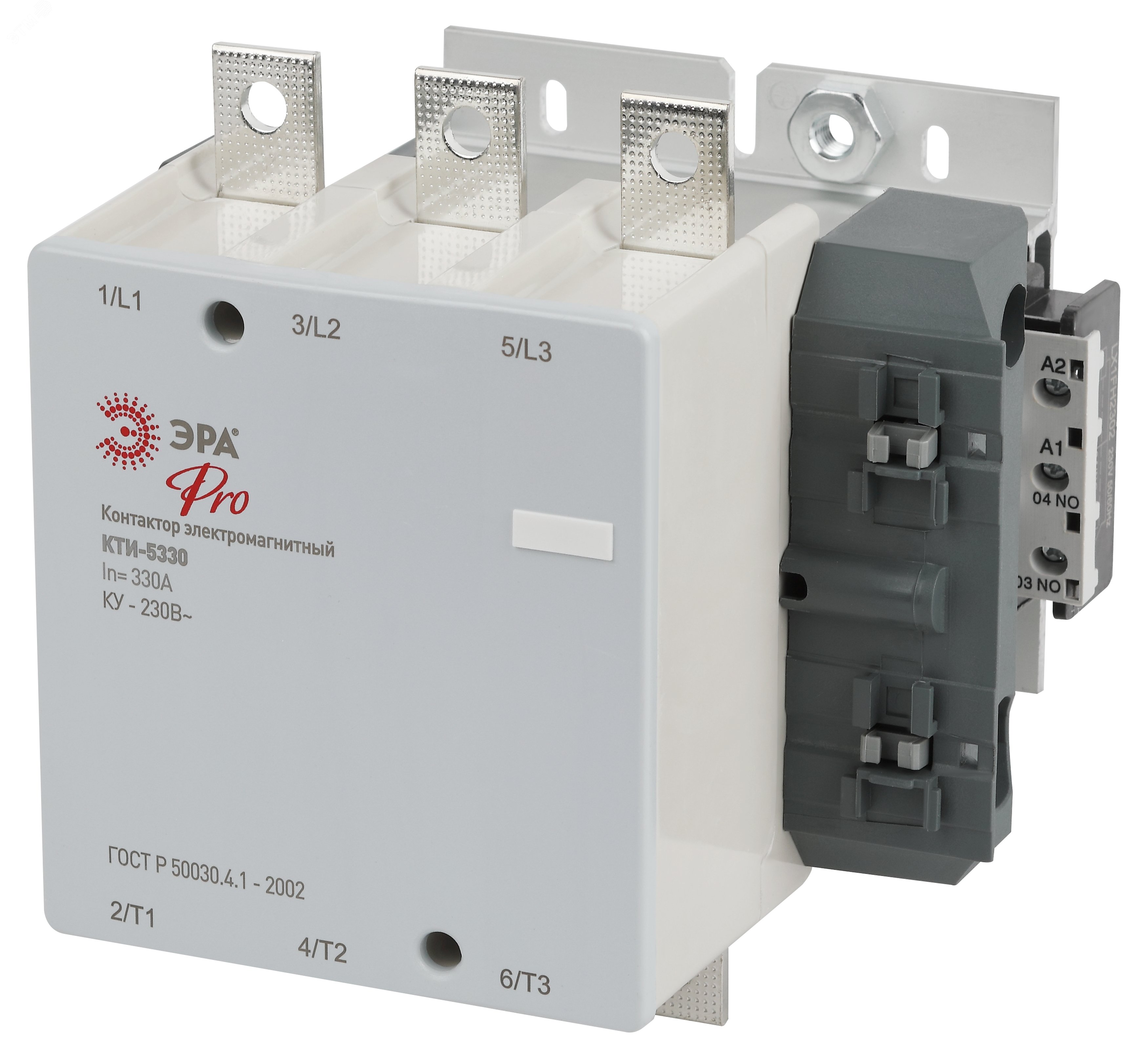 Изображение товара Контактор КТИ-5330 PRO KKT50-330-230-10-E 330А 230В/АС3 (шт)
