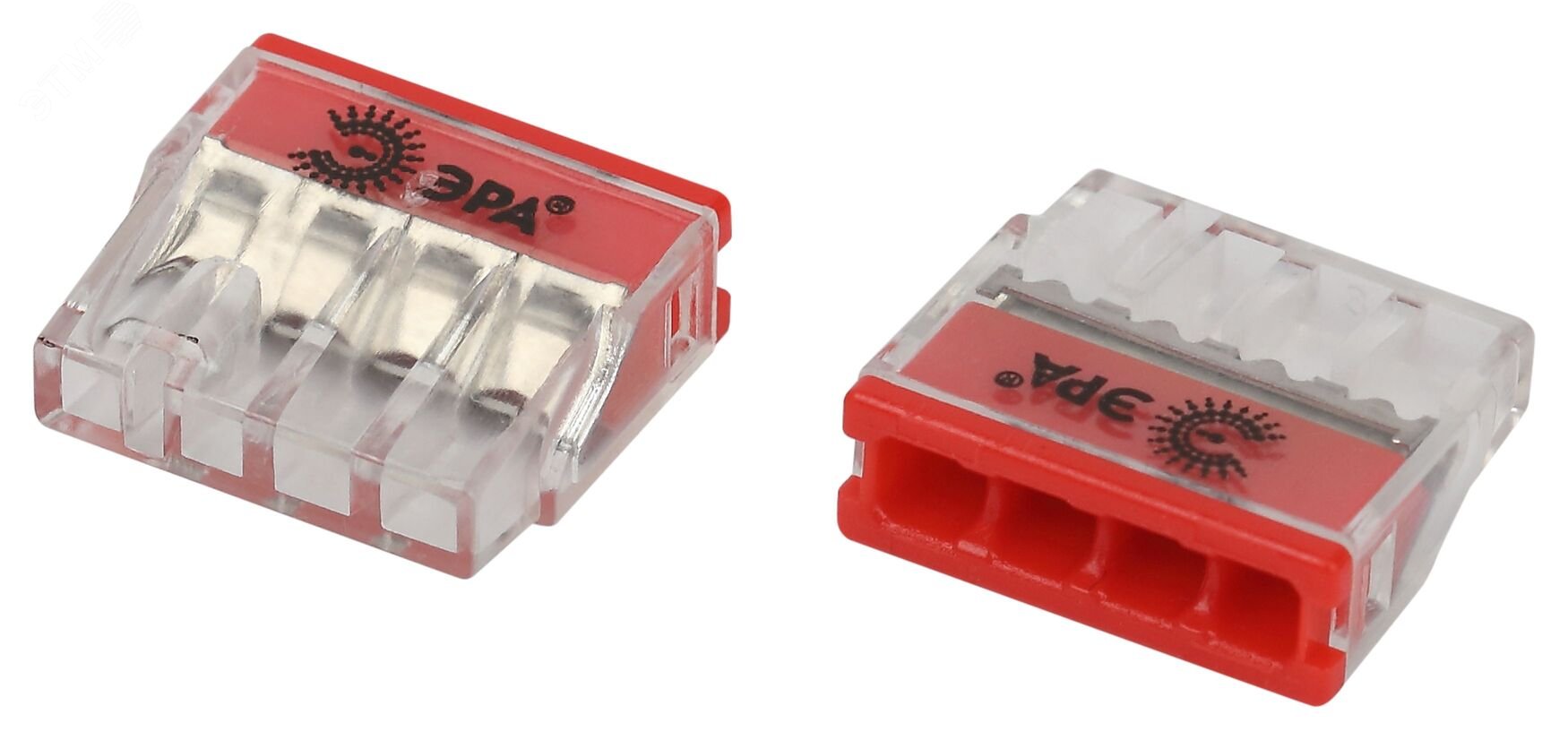 Изображение товара Клемма быстрозажимная 2273-204 4-проводная для сечений 0.2-2.5 мм2 ЭРА