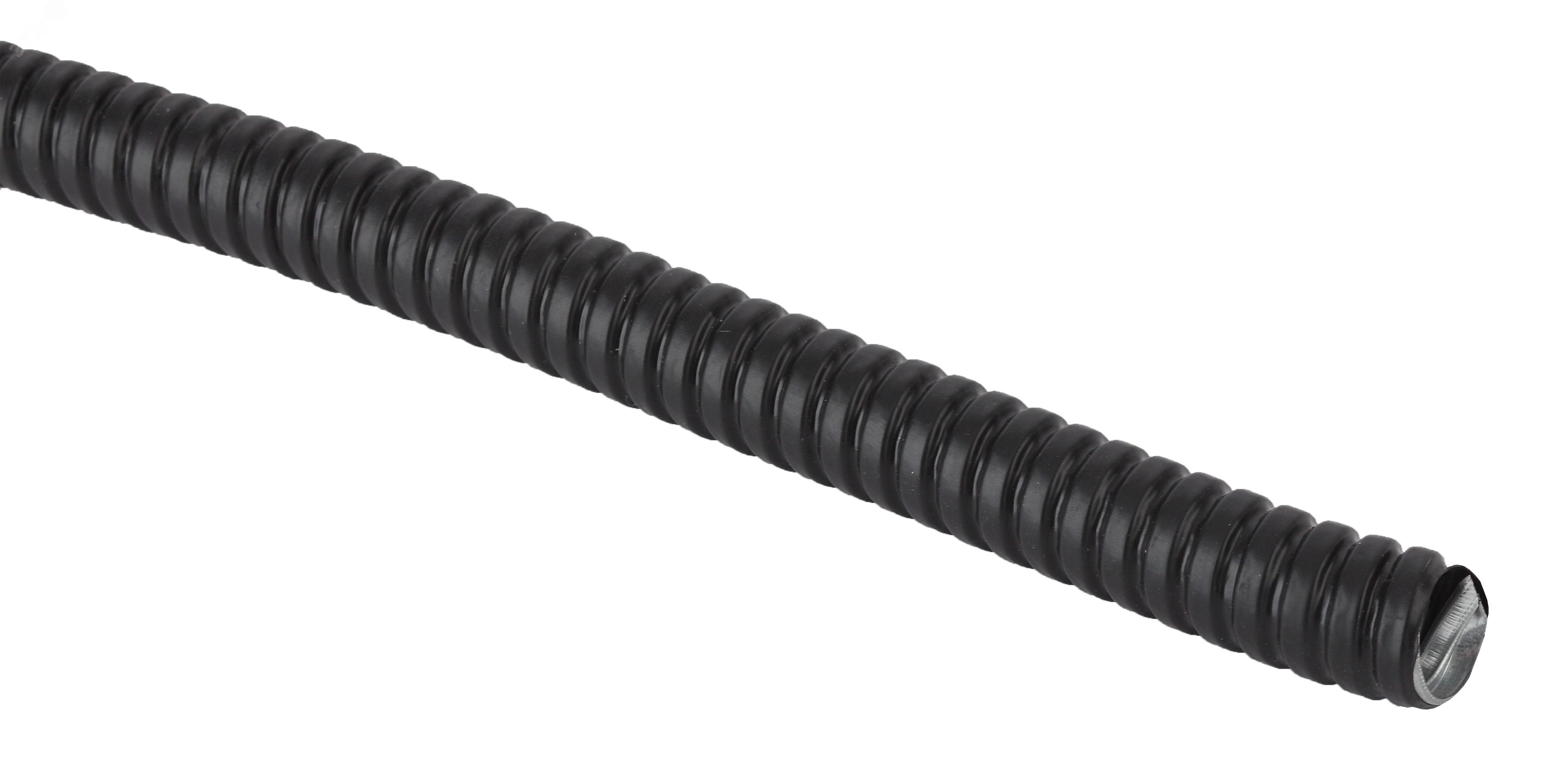 Изображение товара Металлорукав ЭРА MT-RZ-CPng-15-20 в ПВХ изоляции черный 20м