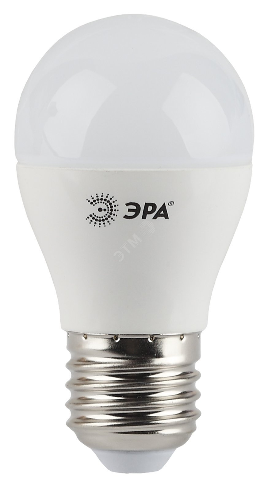 Лампа светодиодная LEDP45-5W-840-E27(диод,шар,5Вт,нейтр,E27) Б0028488 ЭРА - превью