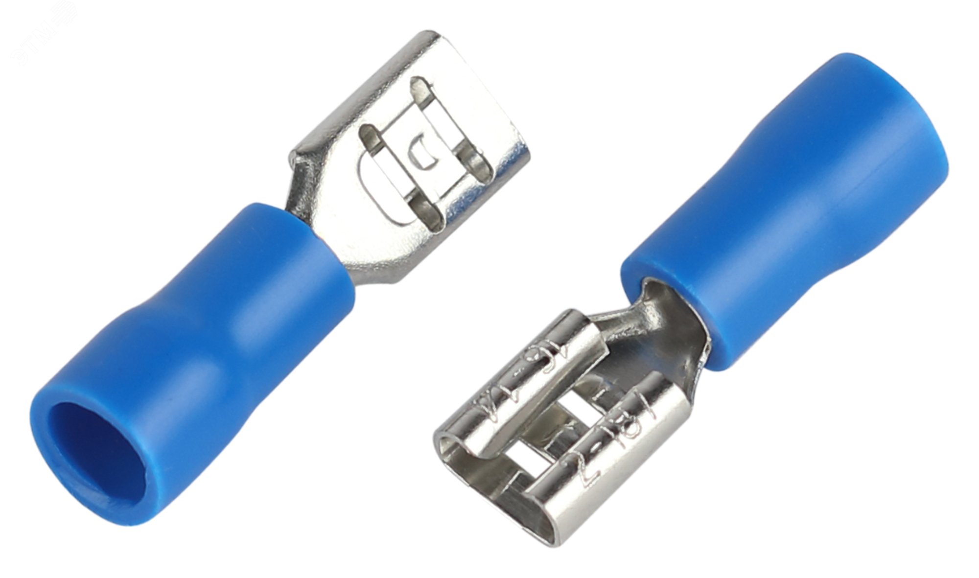 Изображение товара Разъем плоский NO-225-126 РпИм 2-5.0-0.8 изолированный в упаковке 50 штук