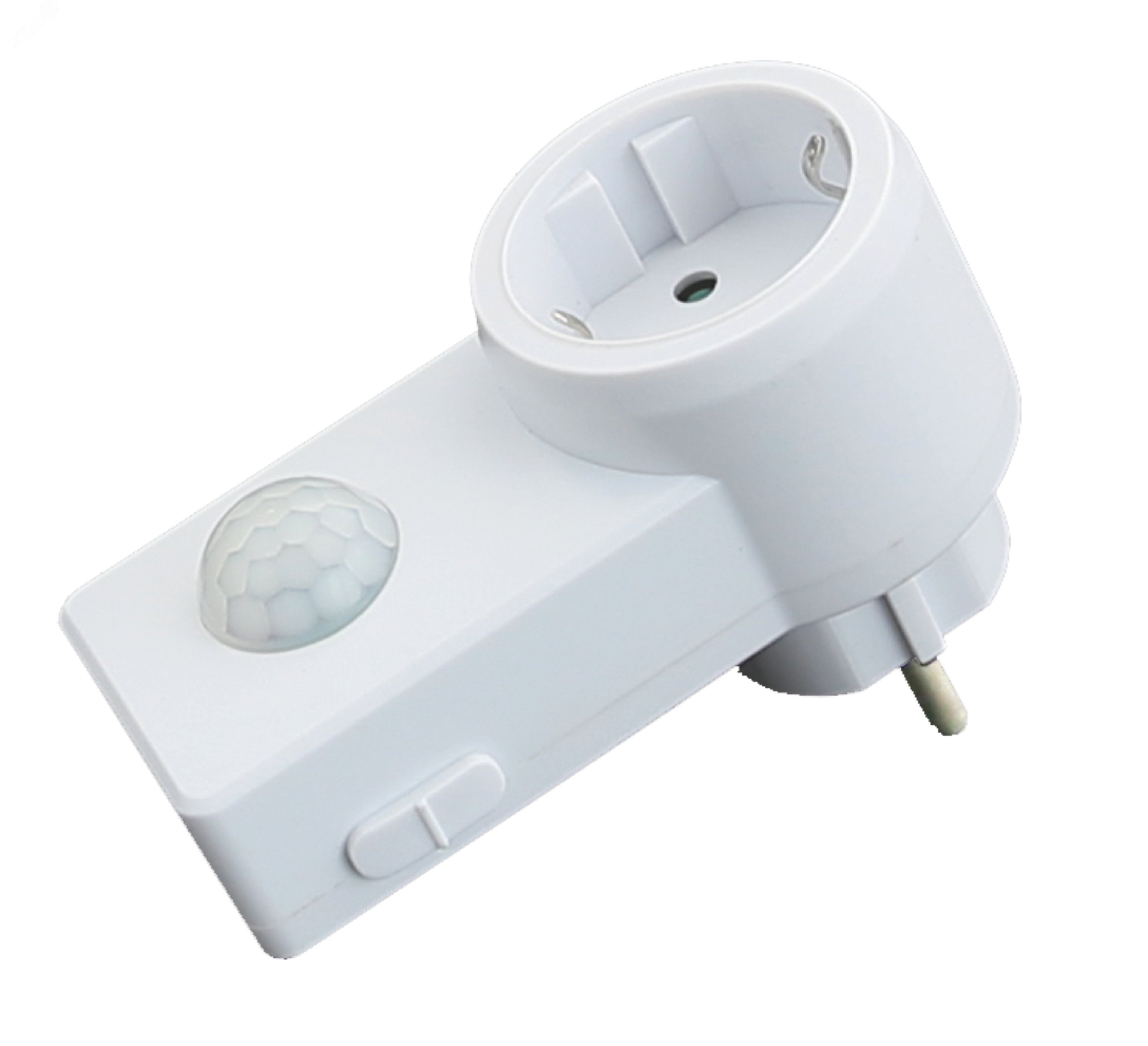 Изображение товара Розеточный датчик движения ЭРА MD 022 1200 Вт IP44 автоматическое управление освещением