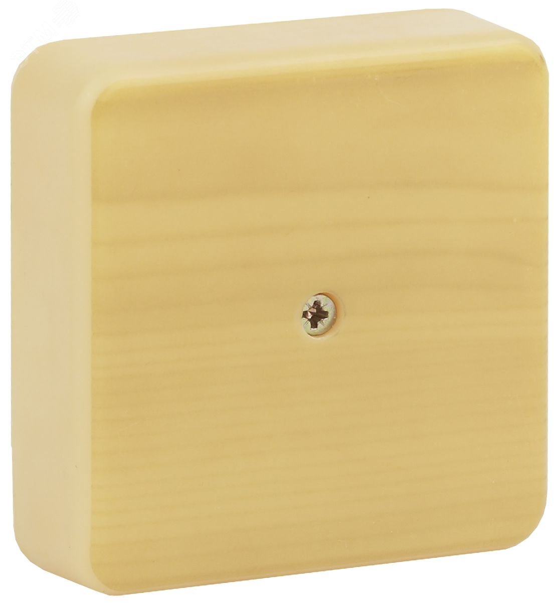 Изображение товара Коробка распаячная 100х100х30 (без клеммы) сосна IP40 (50/1500) (шт)