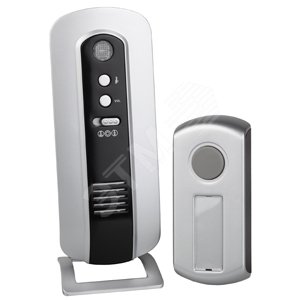 Изображение товара Беспроводной дверной звонок ЭРА C108 с 6 мелодиями для использования внутри и снаружи