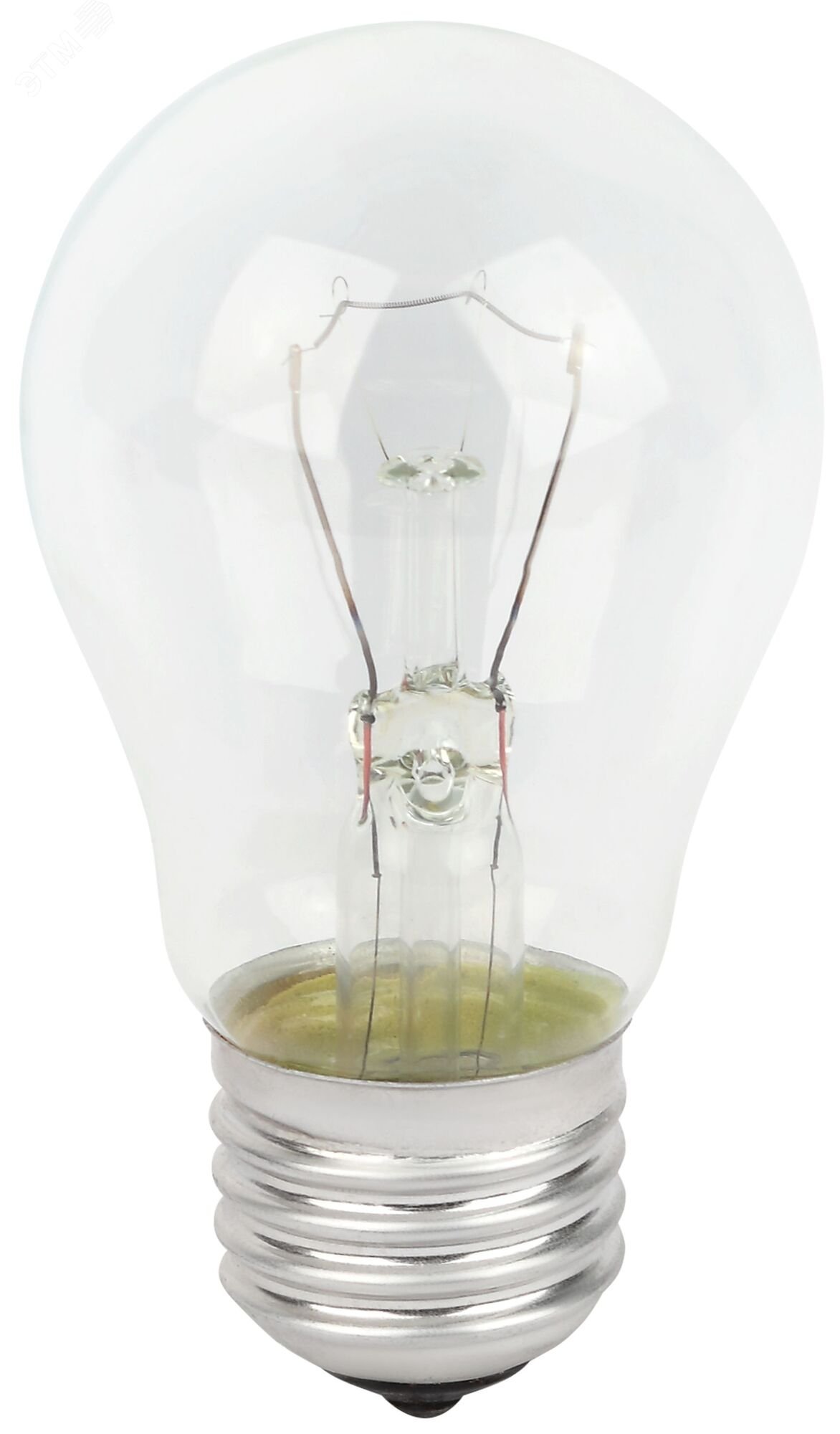 Изображение товара Лампа накаливания 40Вт 230В груша прозрачная цветная коробка A-40-E27-230-CL (шт)