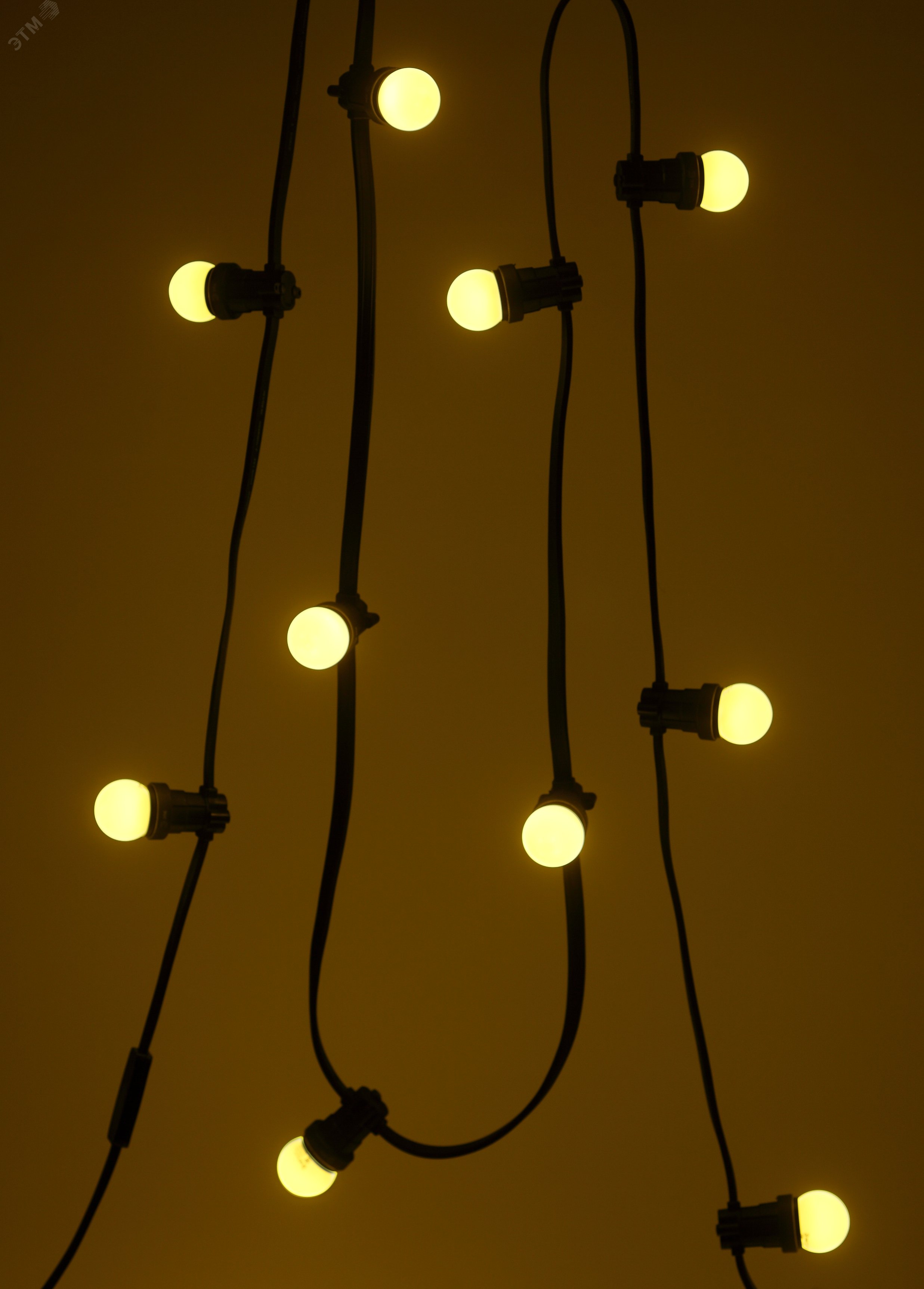 Лампа светодиодная для Белт-Лайт диод. шар, желт., 4SMD, 1W, E27 ERAYL45-E27 LED Р45-1W-E27 Б0049576 ЭРА - превью 5
