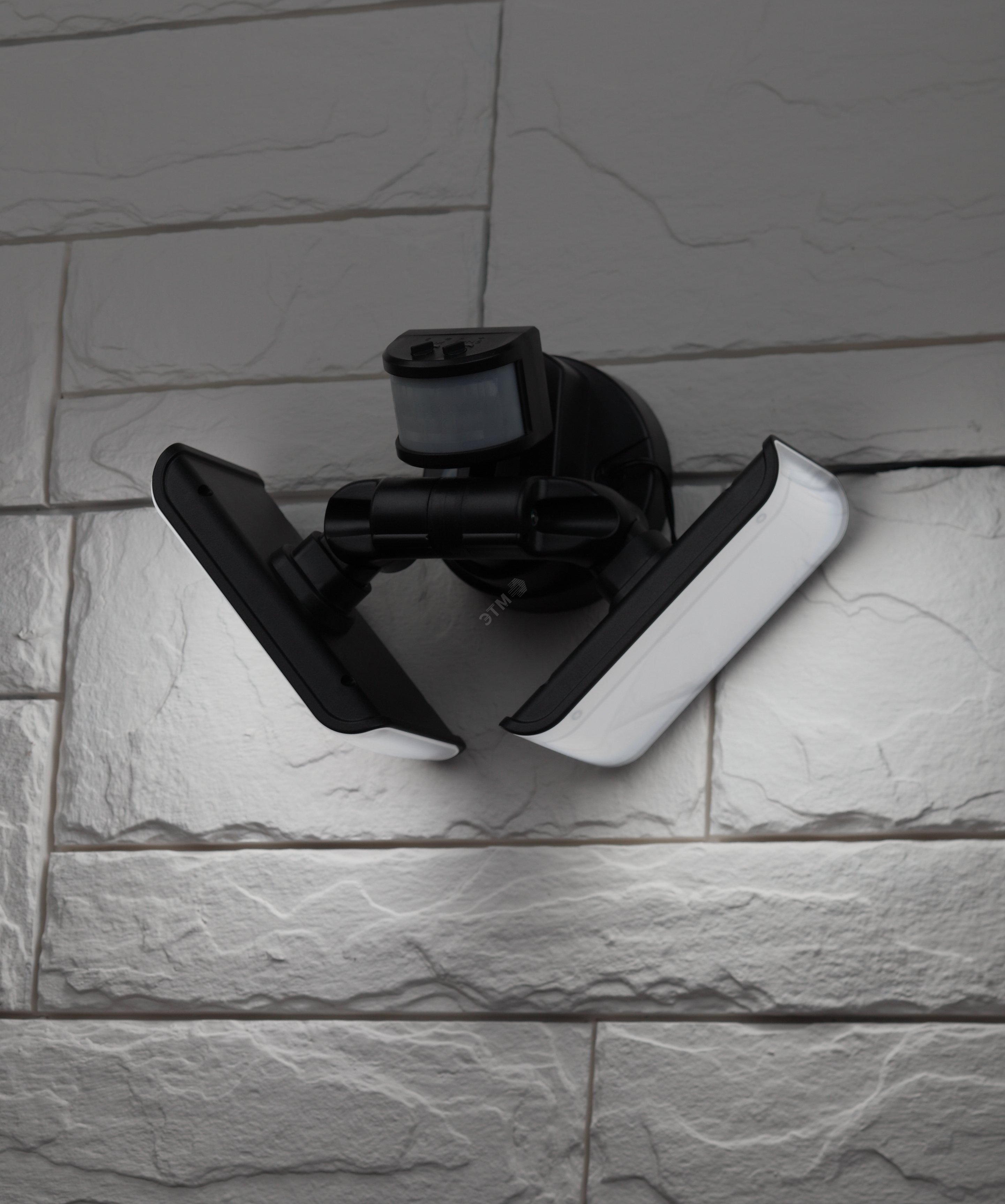 Изображение товара Светильник фасадный с двумя световыми панелями c выносной солн. бат., 2х50 LED, 600l ERAFS020-42 (шт)