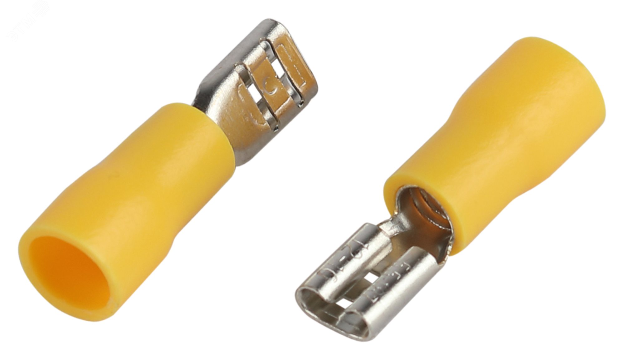 Изображение товара Разъем плоский NO-225-37 РпИм 5.5-6-0.5 изолированный розетка упаковка 10 штук