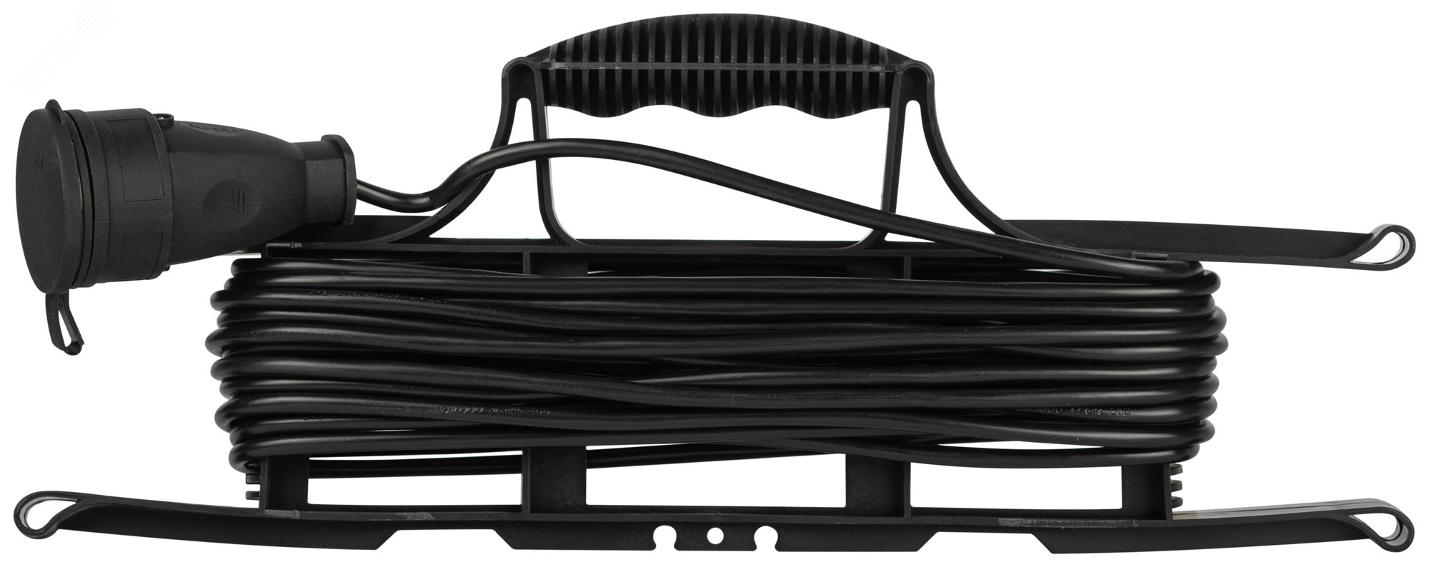 Изображение товара Удлинитель силовой на рамке 1 розетка без заземления 10м ПВС 2x0.75мм2 GREEN LINE FR-6-10m Greenline (шт)