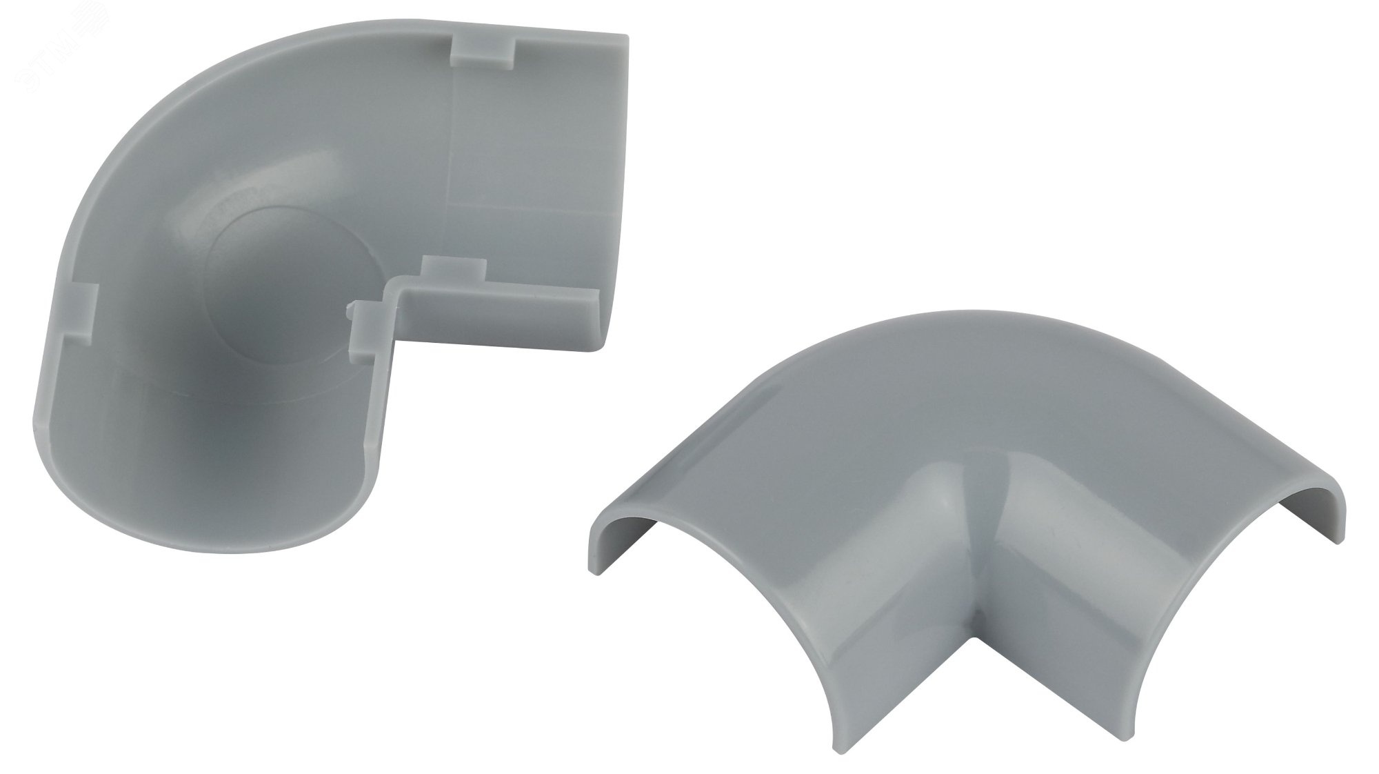 Изображение товара Поворот T-90-KK-30-13-F для полукруглого кабель-канала 30х13мм 2шт