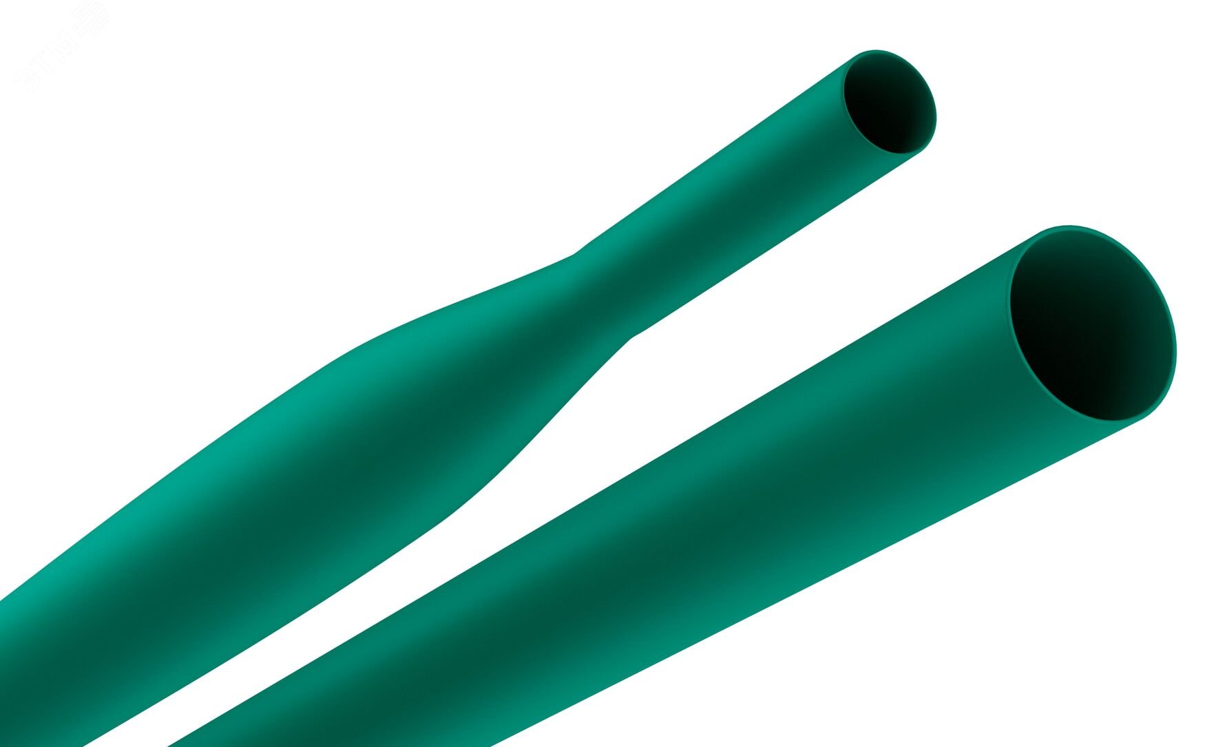 Изображение товара Трубка термоусадочная ТТУ нг-LS 6/3 зелёная в отрезках по 1 м. NO-224-429 (шт)