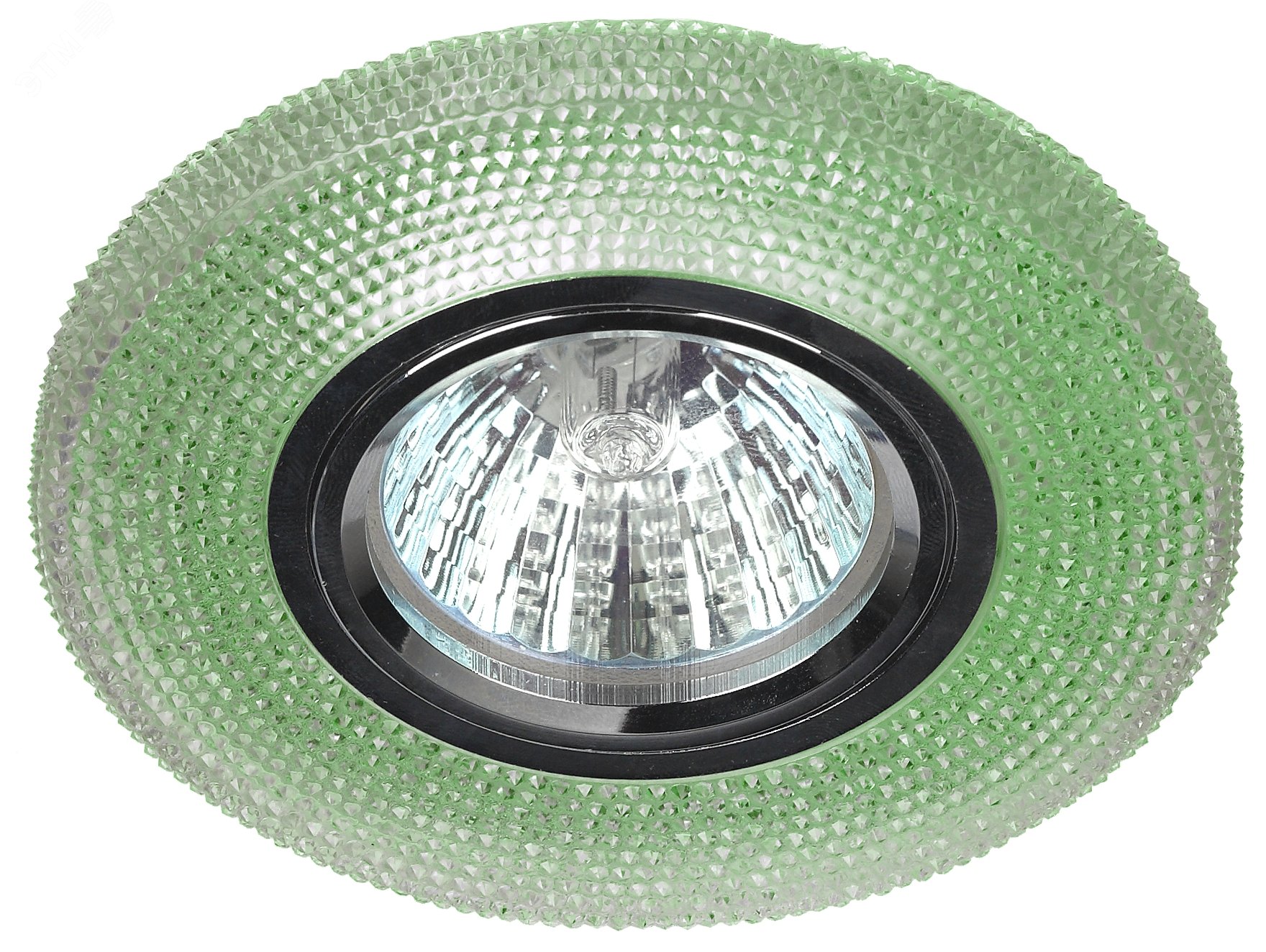 Точечный светильник декор cо светодиодной подсветкой, DK LD1 GR зеленый Б0018777 ЭРА - превью 3