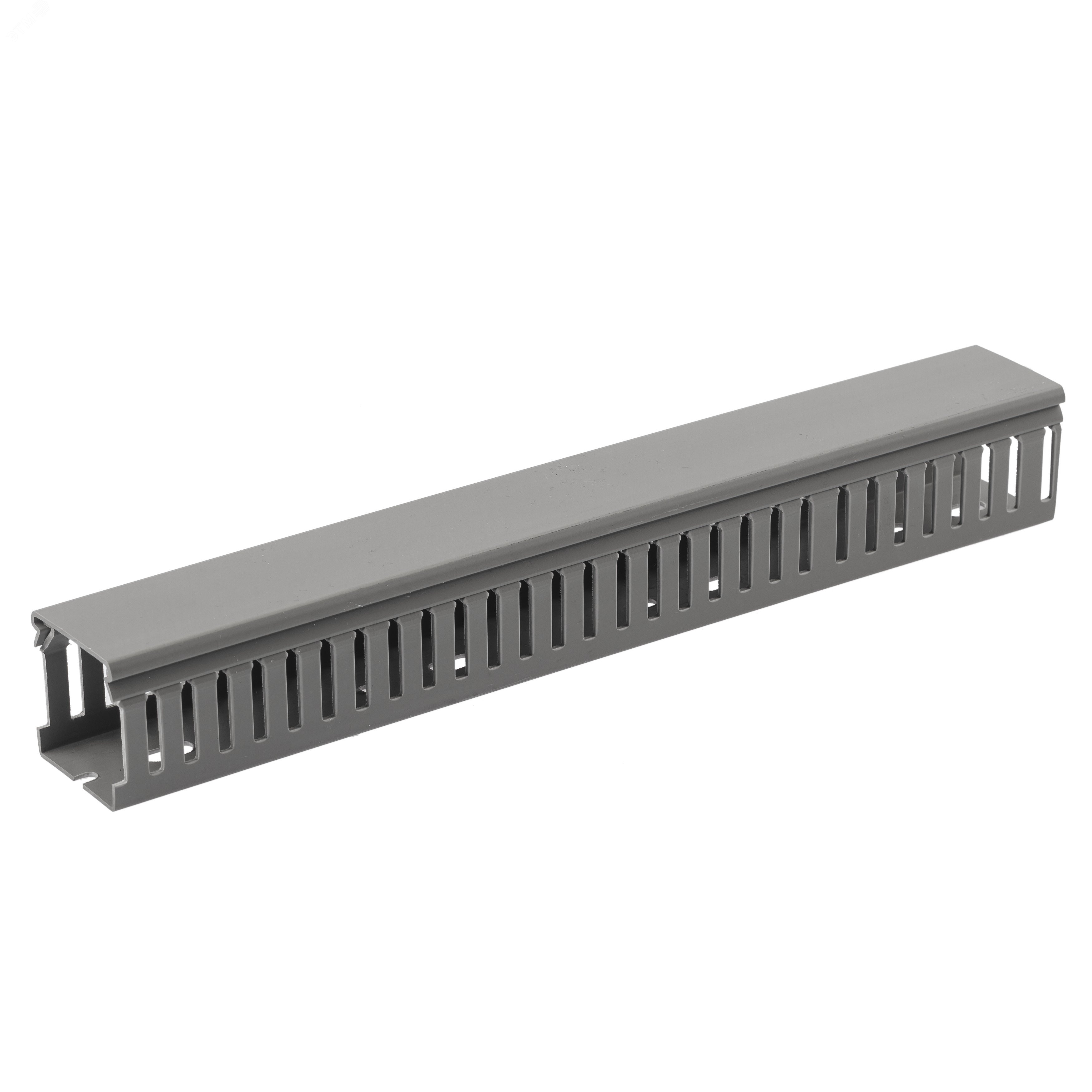 Кабель канал KK-25-25-PERF перфорированный 25х25 серый артикул Б0050771 ...