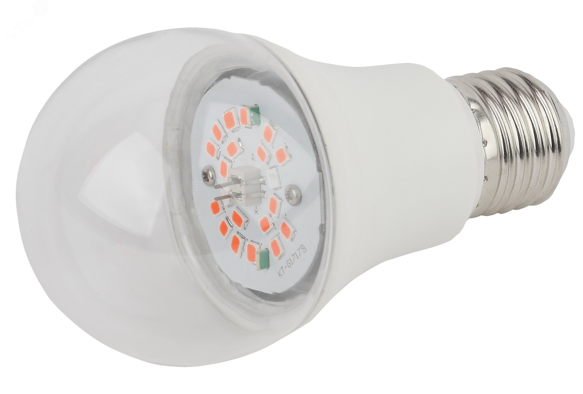 Лампа светодиодная лампа для рассады тип А60, 14 Вт, 220-240V FITO-12W-RB-E27-K Б0039071 ЭРА - превью 2