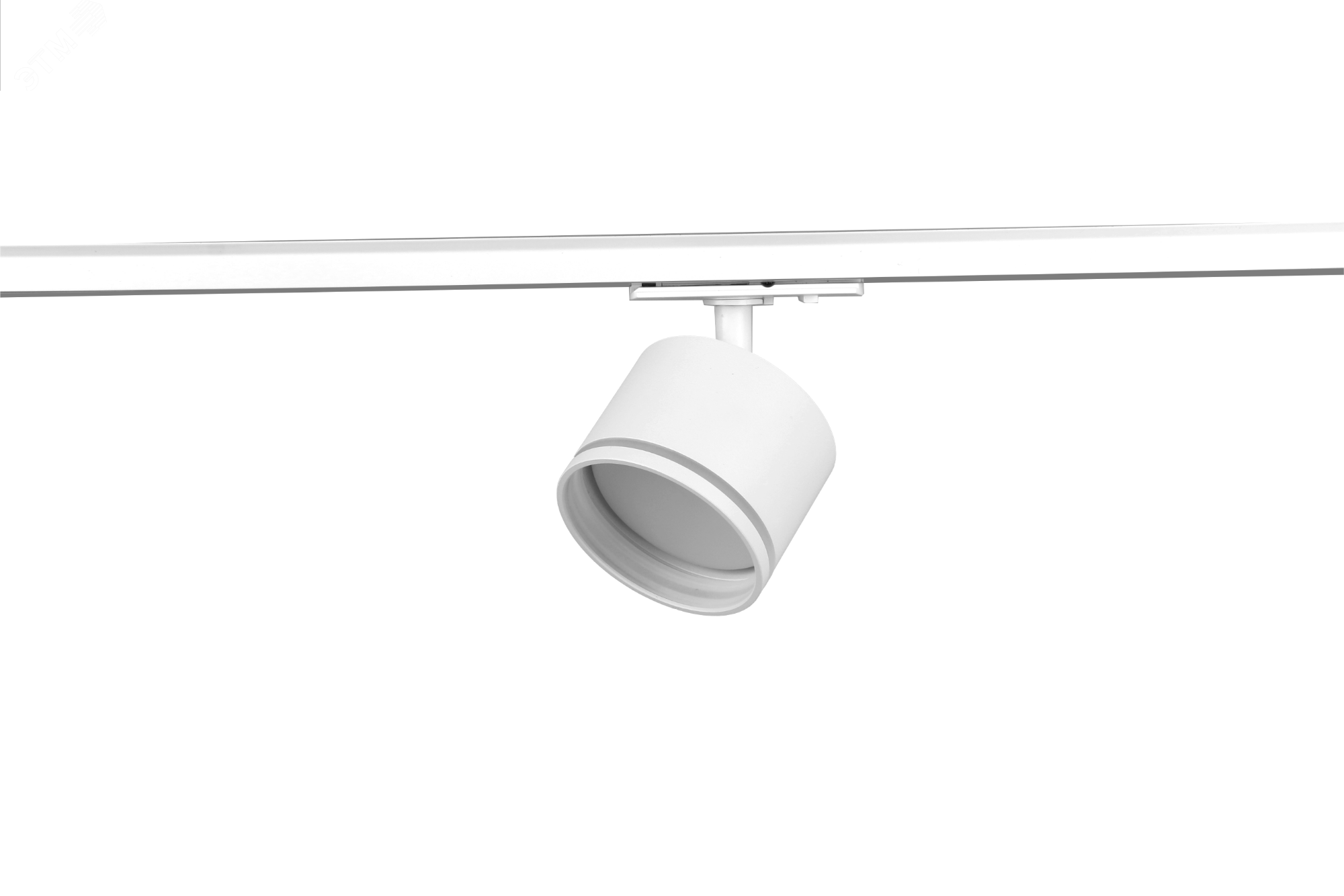 Изображение товара Трековый светильник однофазный ЭРА TR75 GX53 WH под лампу белый