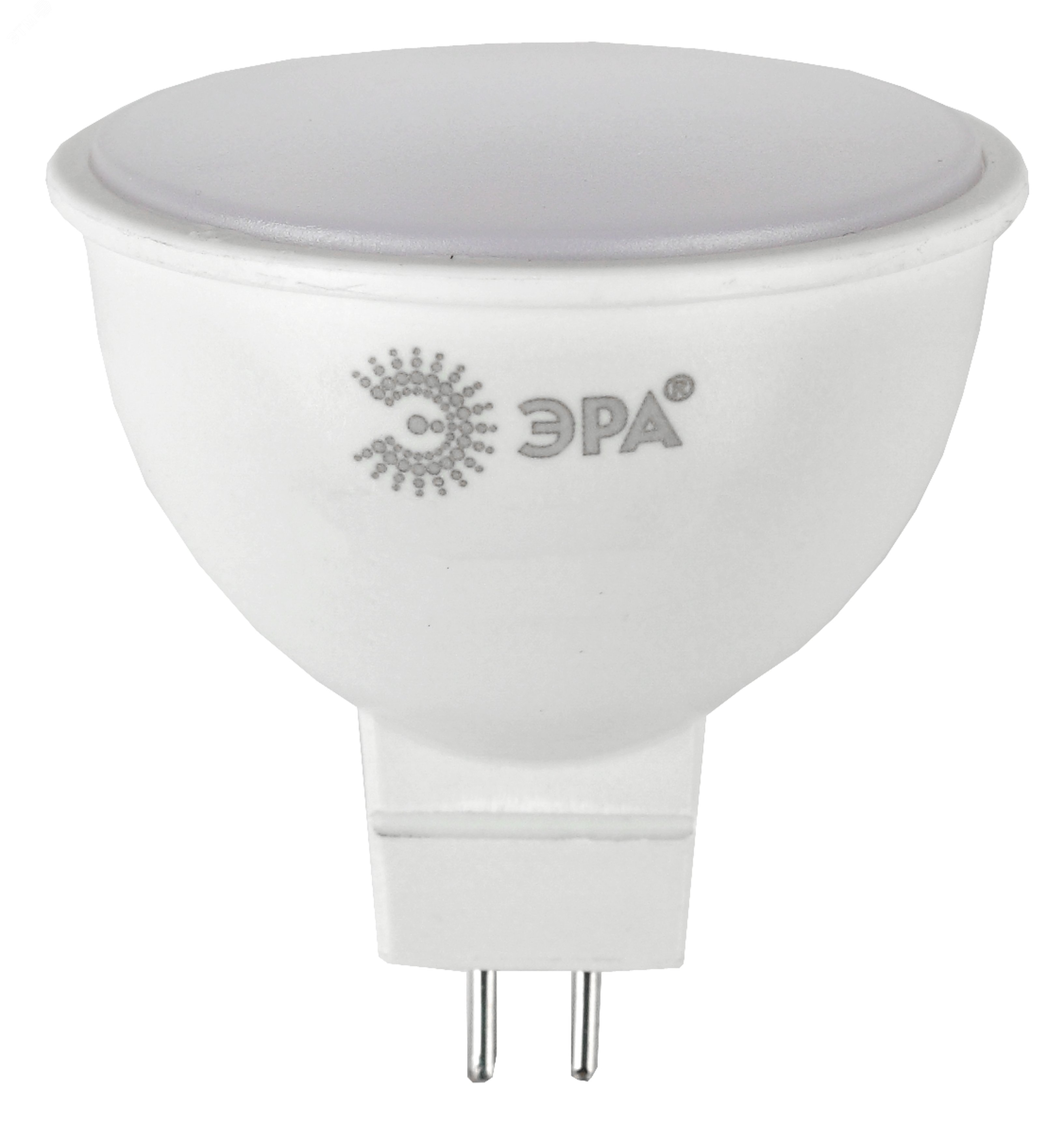 Лампа светодиодная LED MR16-12W-840-GU5.3 (диод, софит, 12Вт, нейтр, GU5.3) (10/100/4000) Б0040888 ЭРА - превью 3