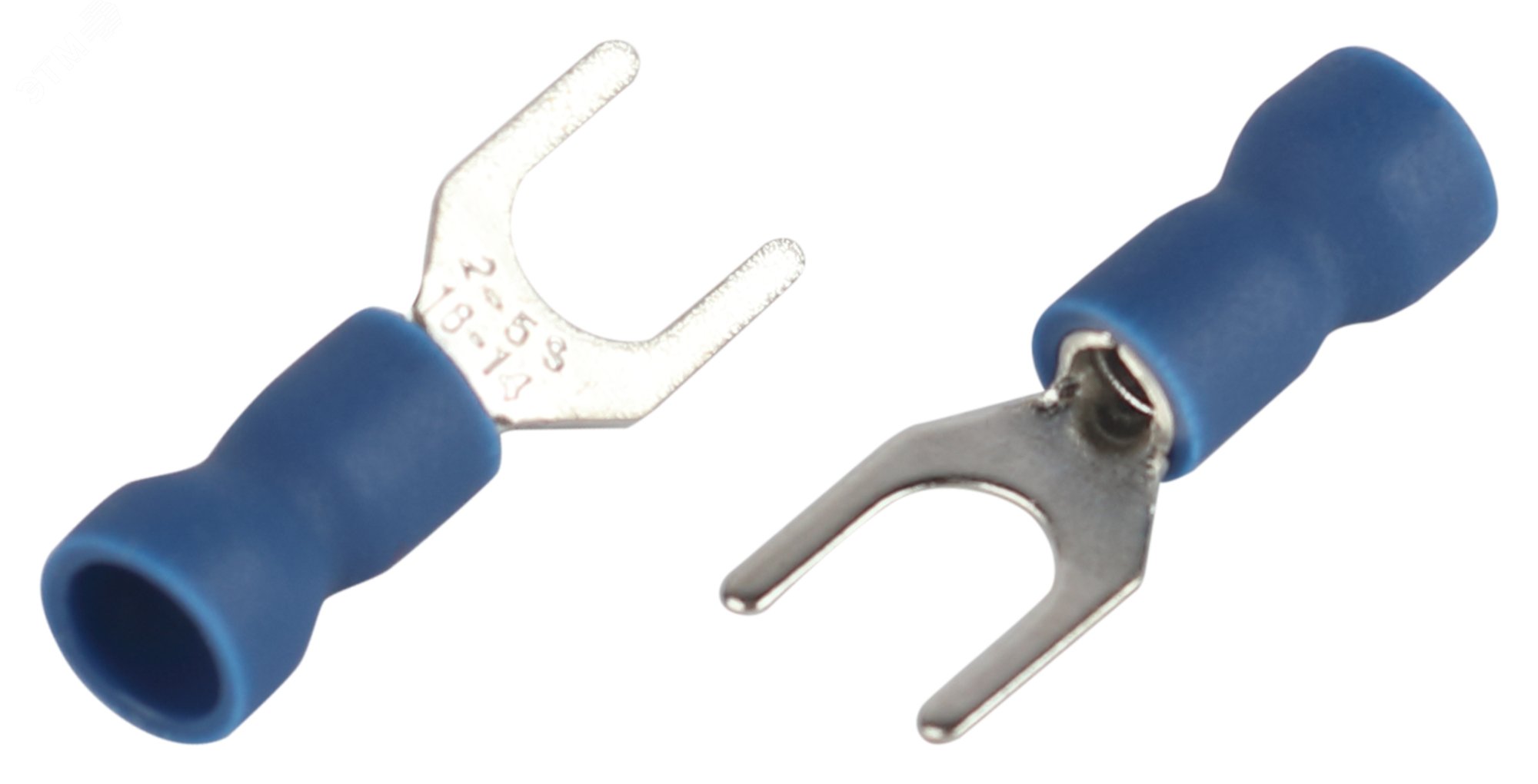 Изображение товара Наконечник вилочный с изолированным фланцем (упаковка 10 шт.) NO-225-31 НВИ 2.5-5 (уп)