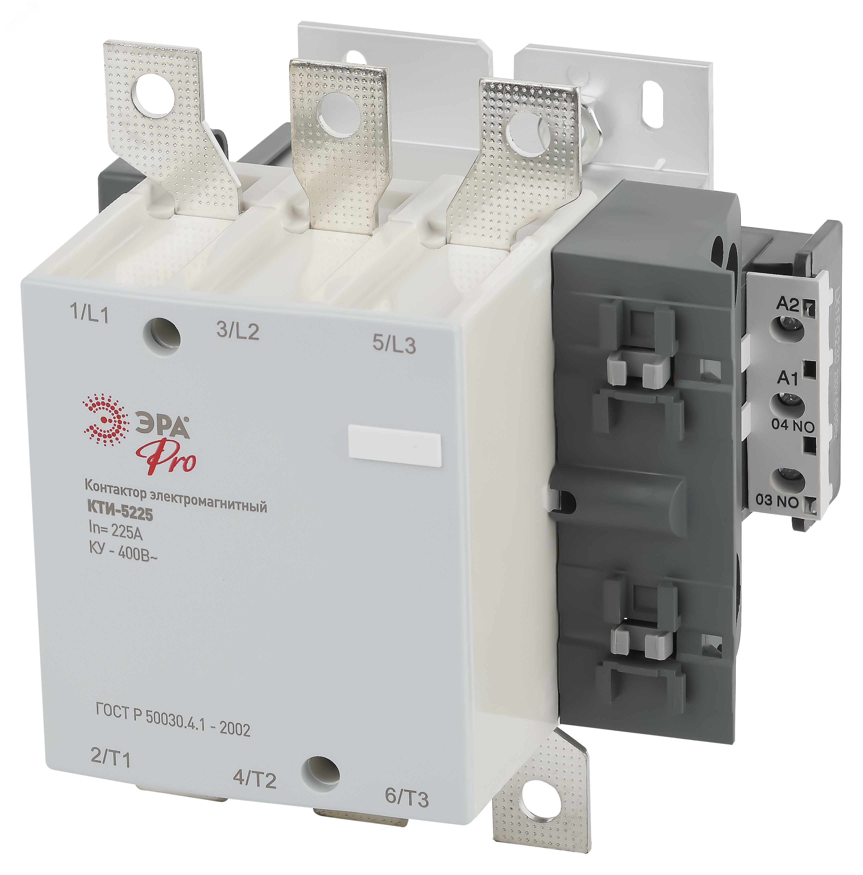 Изображение товара Контактор КТИ-5225 PRO KKT50-225-400-10-E 225А 400В/АС3 (шт)