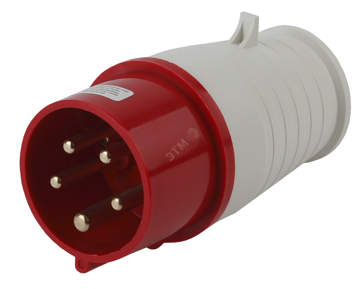 Изображение товара Вилка переносная 3P+PE+N 16А 380В IP44 ЭРА