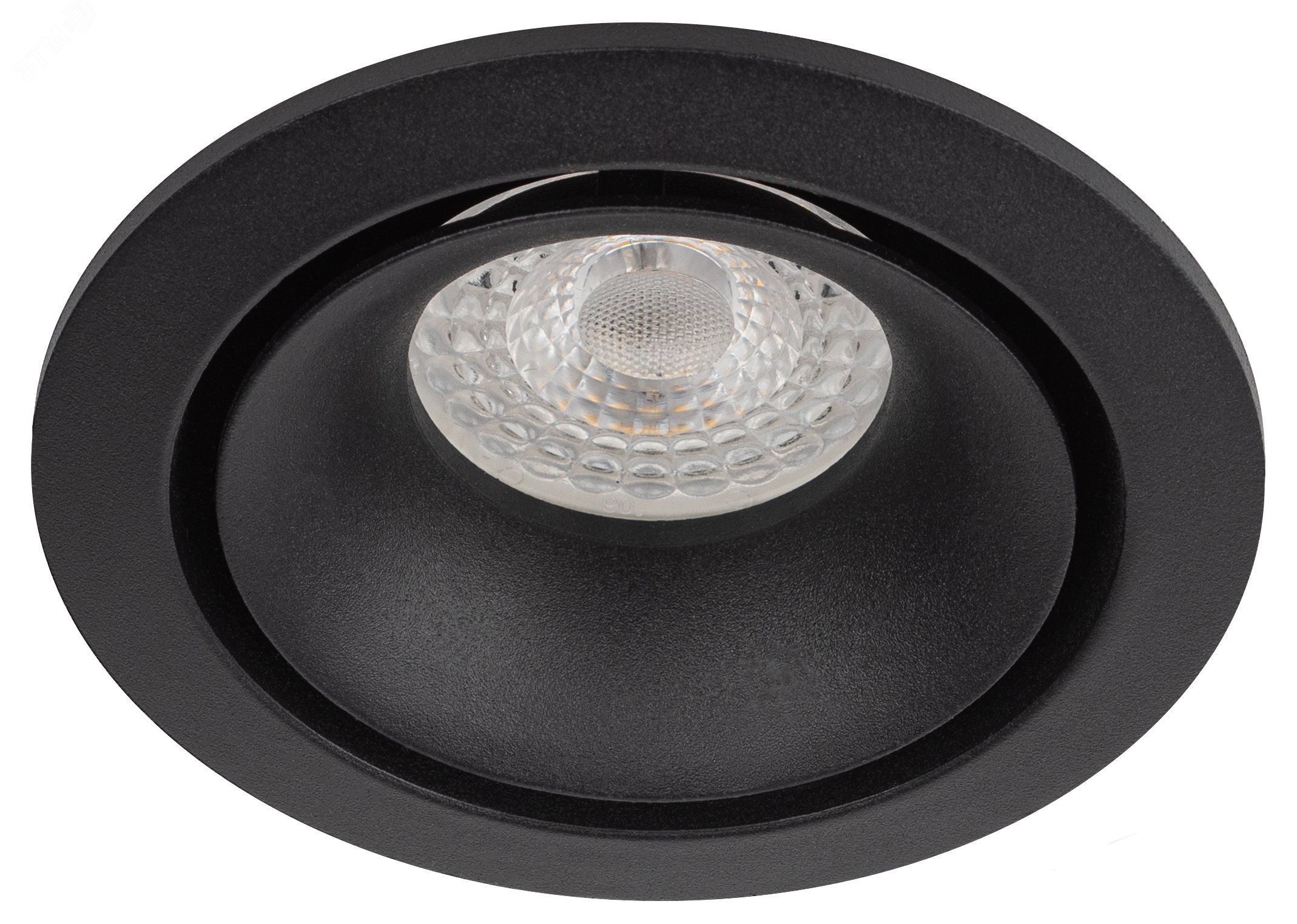 Изображение товара Светильник встраиваемый алюминиевый KL100 BK MR16 GU5.3 черный (шт)