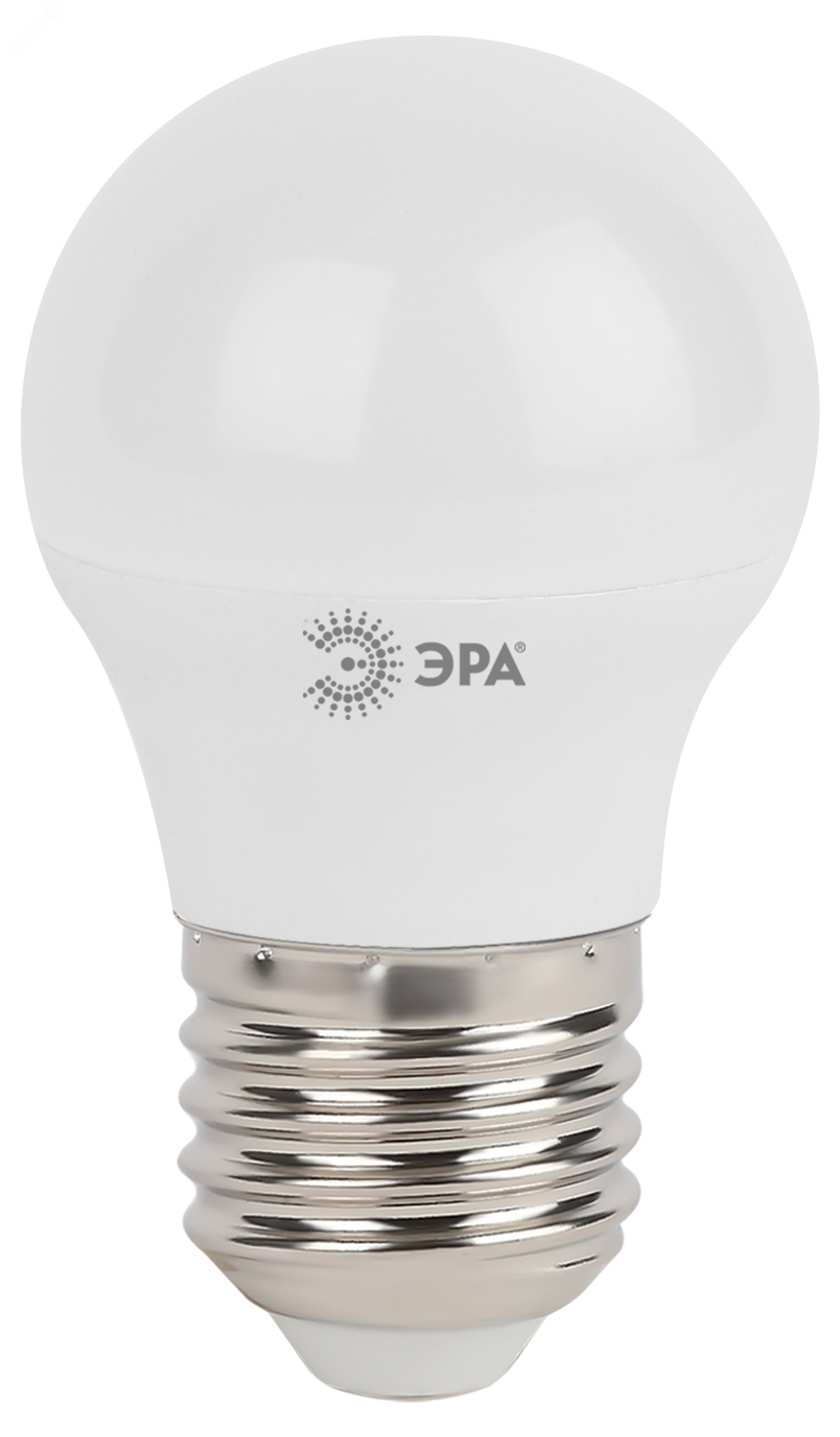 Лампа светодиодная LEDP45-7W-860-E27(диод,шар,7Вт,хол,E27) Б0031402 ЭРА - превью 3