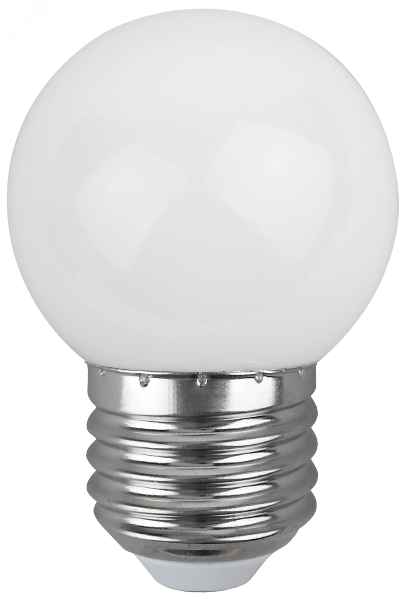 Лампа светодиодная для Белт-Лайт диод. шар, бел., 4SMD, 1W, E27 ERAW45-E27 LED Р45-1W-E27 Б0049577 ЭРА - превью 3
