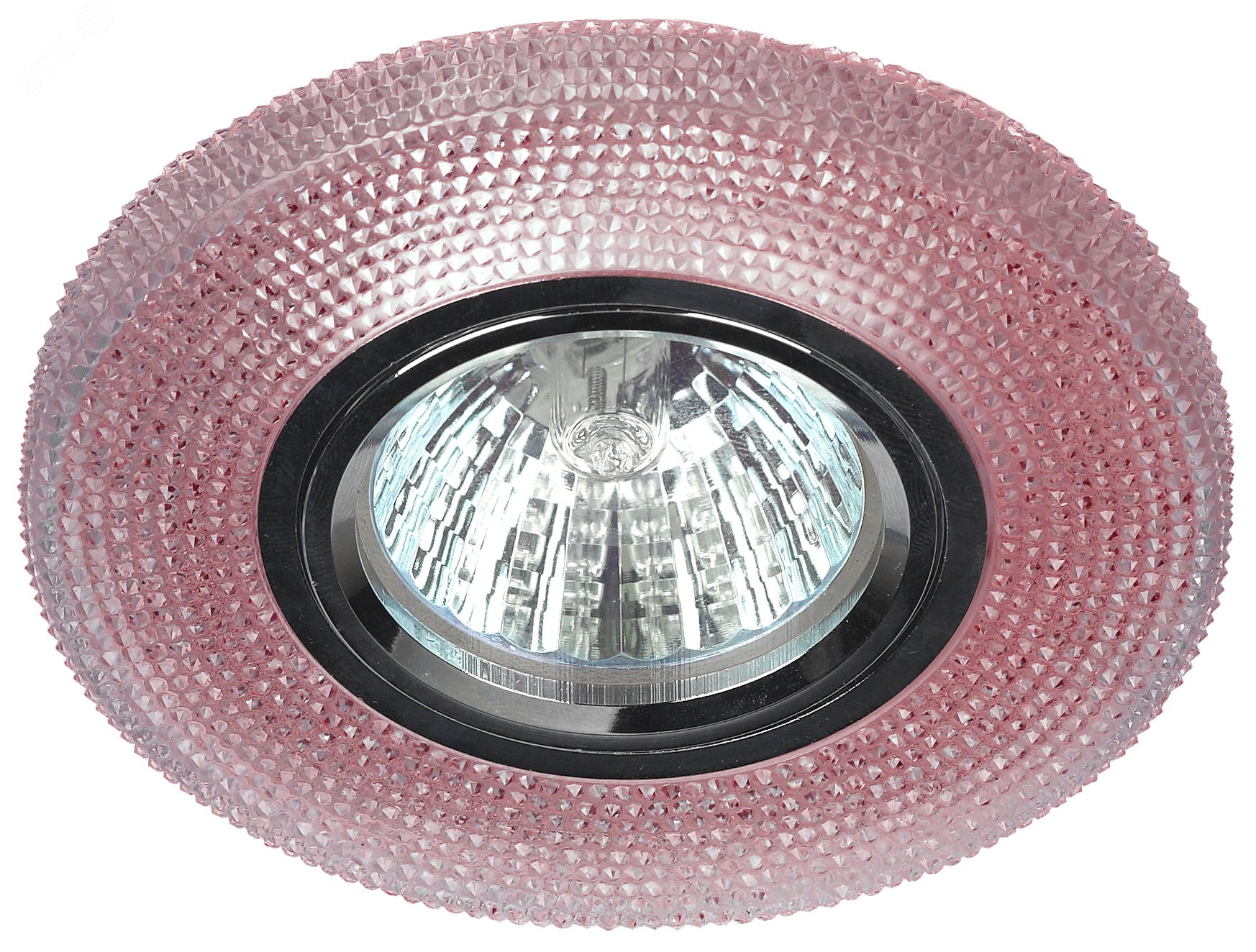 Точечный светильник декор cо светодиодной подсветкой, DK LD1 PK розовый Б0018776 ЭРА - превью 3
