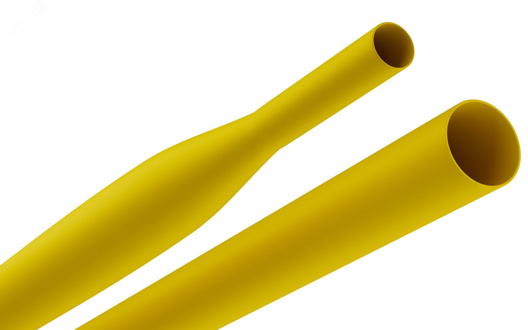 Изображение товара Трубка термоусадочная ТТУ нг-LS 8/4 жёлтая в отрезках по 1 м. NO-224-435 (шт)