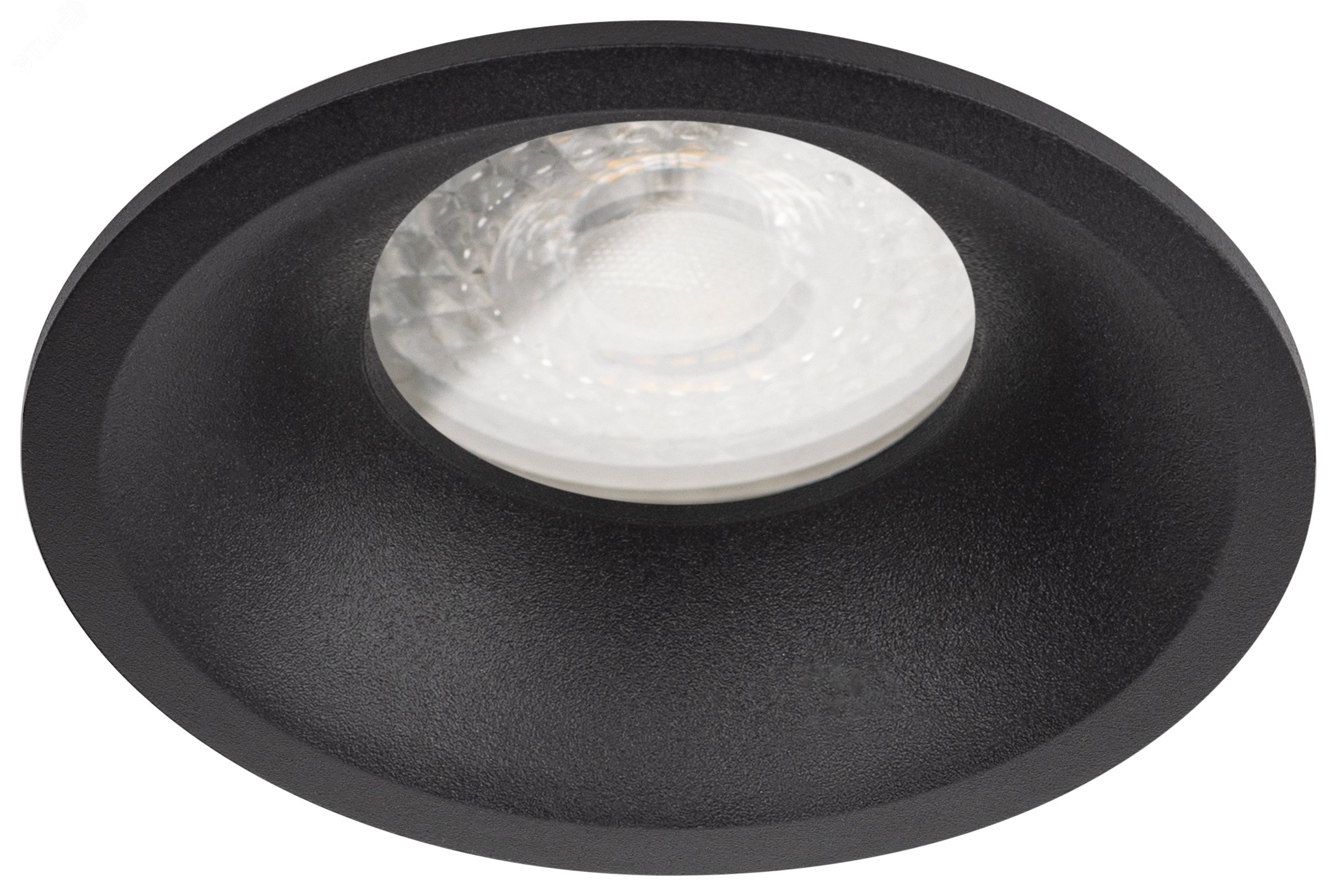 Изображение товара Встраиваемый влагозащищенный светильник MR16 GU5.3 IP44 черный матовый