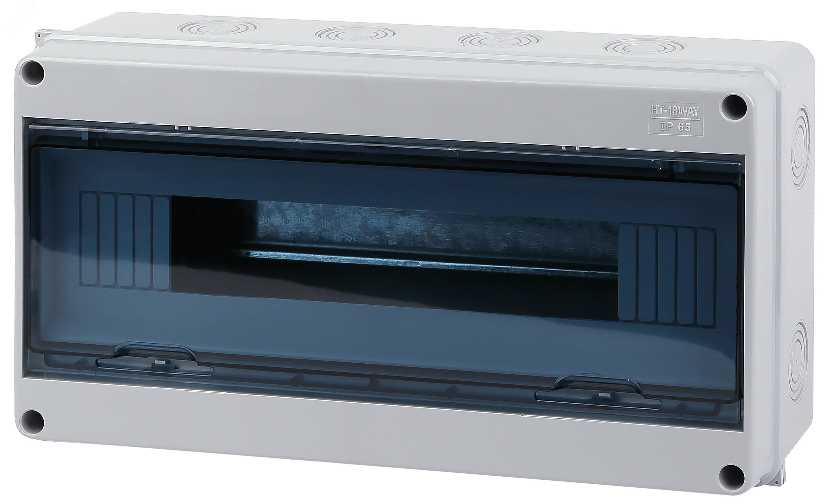 Изображение товара Щит ЩРН-П 18 модулей навесной КМПн-18 IP65 серый ЭРА