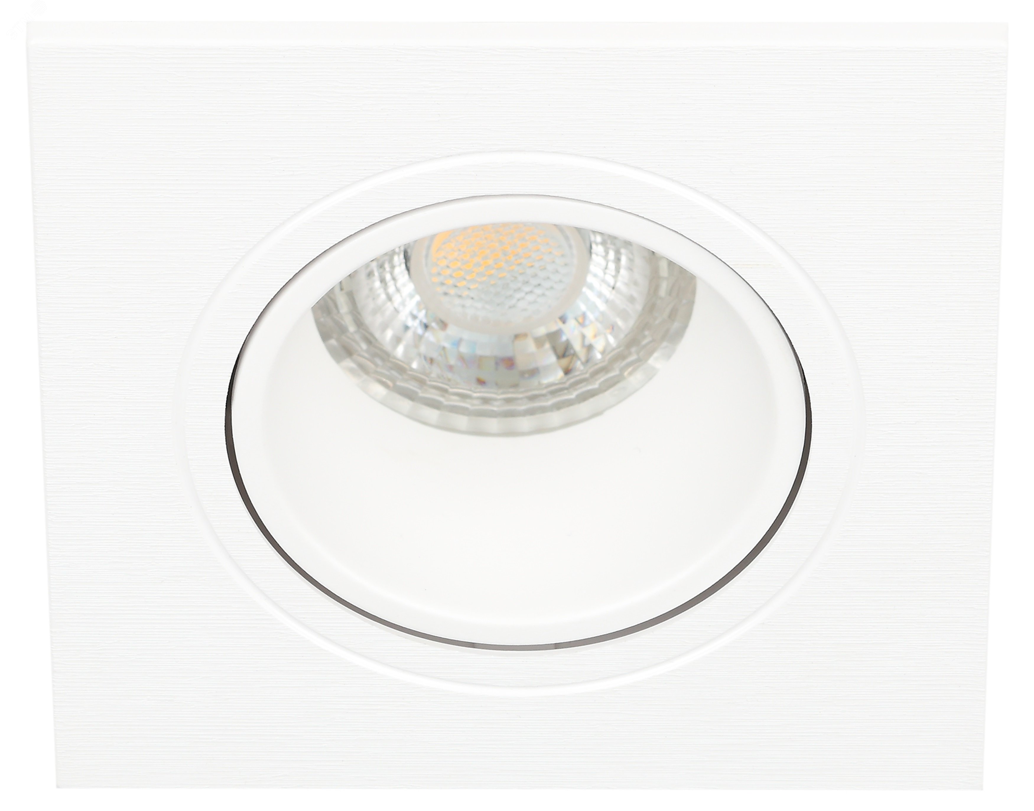Встраиваемый светильник декоративный KL90-1 WH MR16/GU5.3 белый, пластиковый (MR16/GU5.3 в комплект не входит) Б0054370 ЭРА - превью
