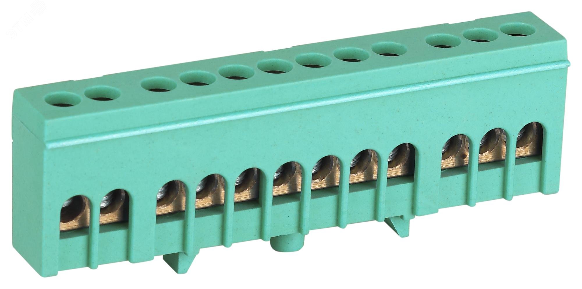 Изображение товара Шина PE земля в изолированном корпусе на DIN-рейку ЭРА NO-224-104