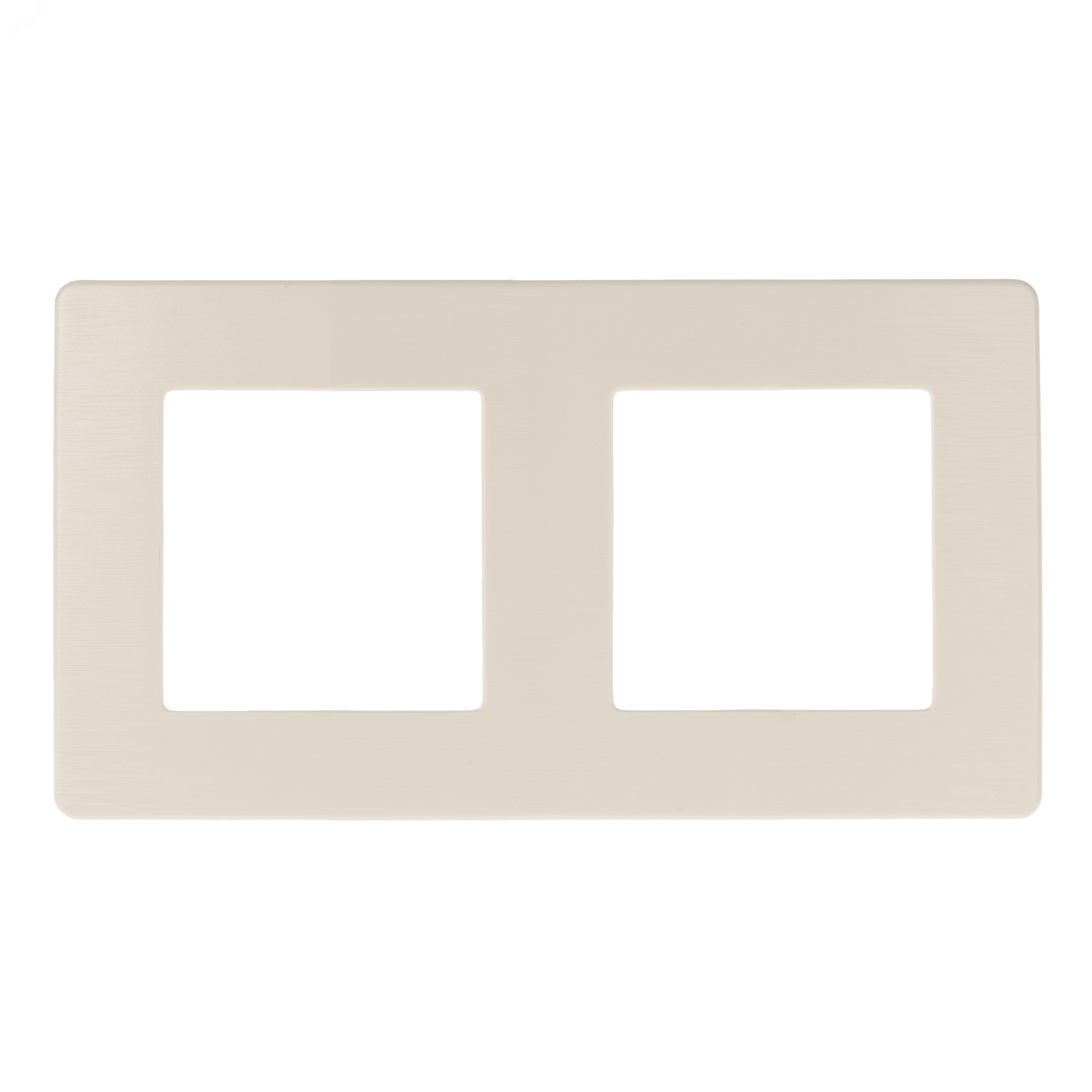 Изображение товара Рамка для розеток и выключателей ЭРА 12-5102-02 на 2 поста слоновая кость пластик