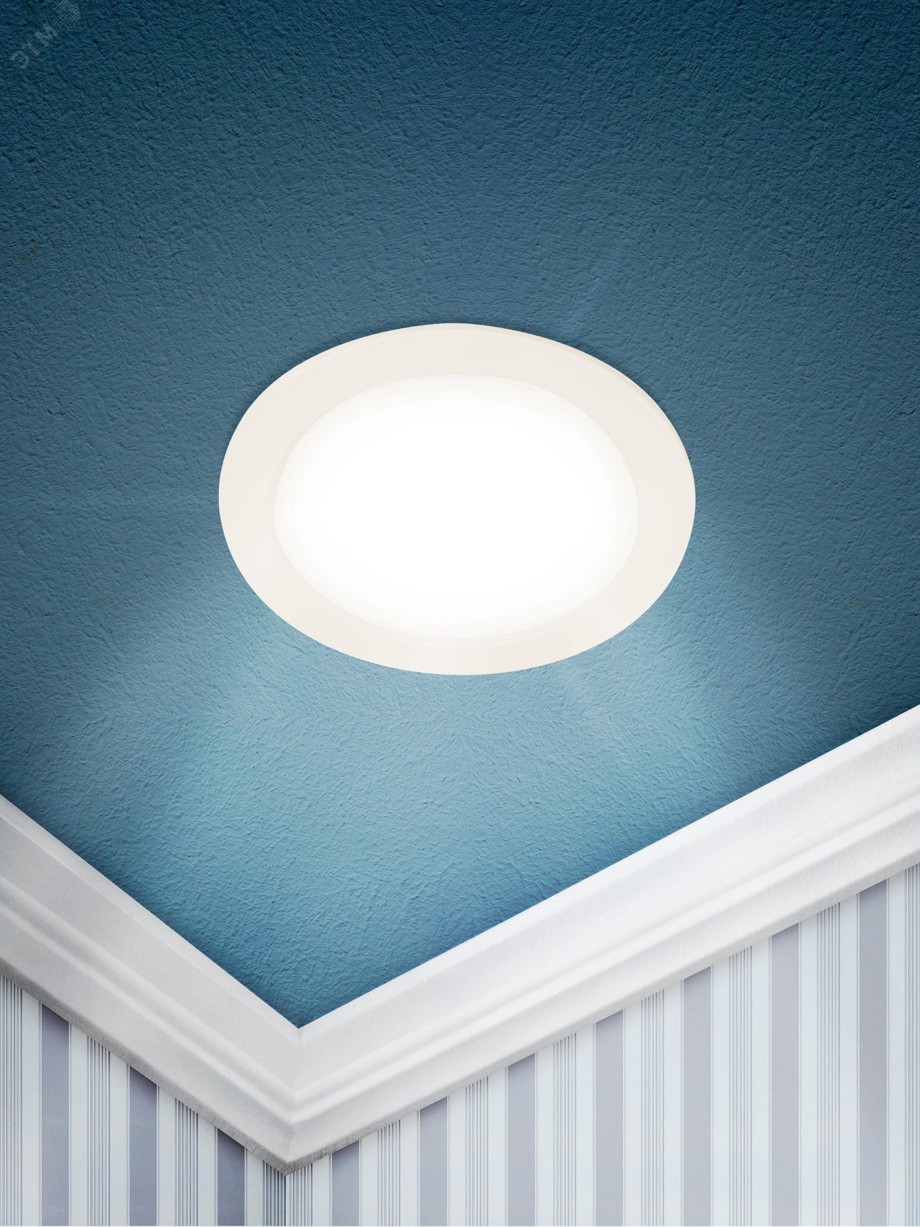 Изображение товара Светильник светодиодный встраиваемый LED 17-24-4K круглый 24Вт 4000К