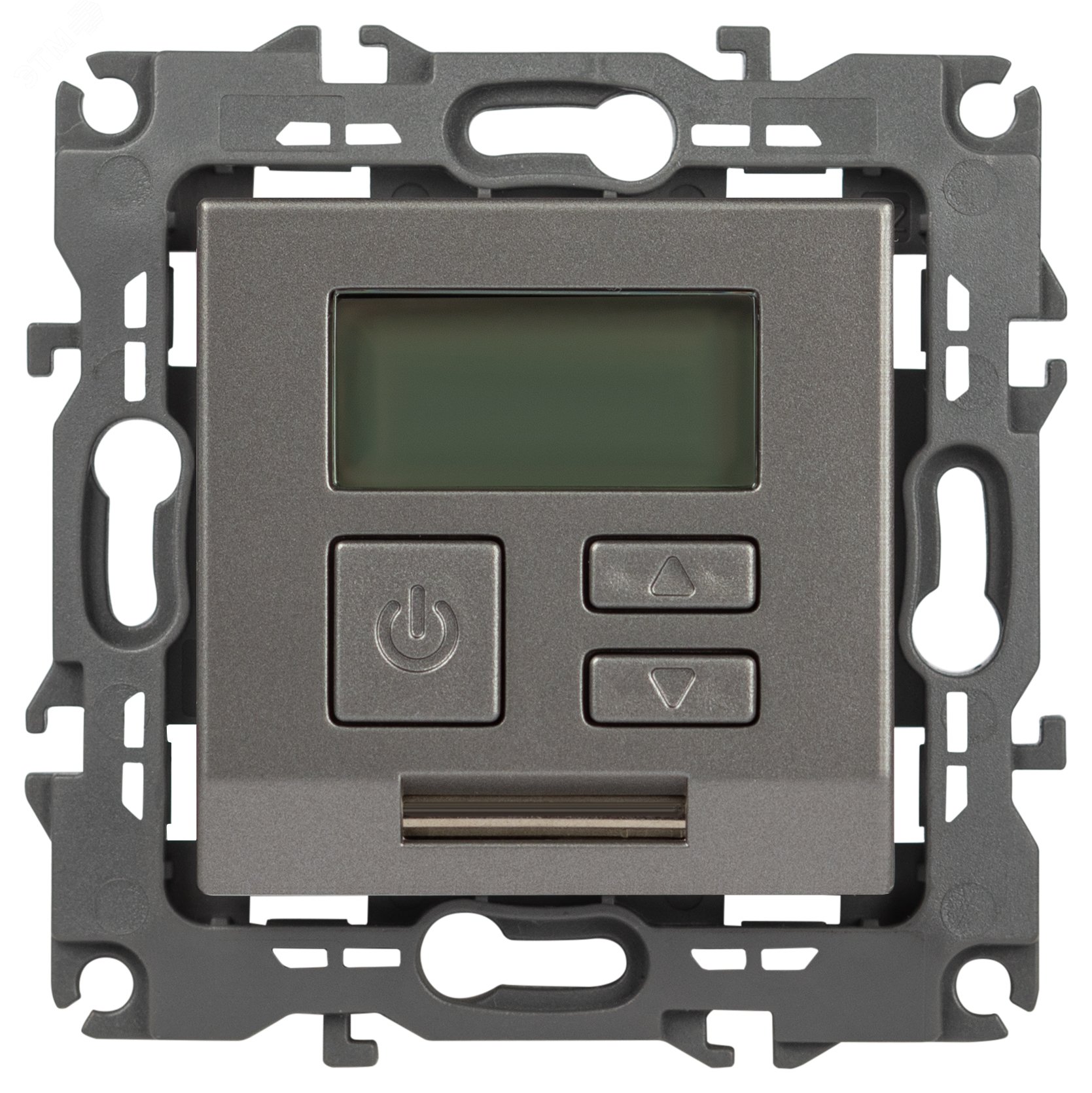 Изображение товара Электронный терморегулятор серии Эра 12 12-4111-16 для теплого пола 230В, титановый