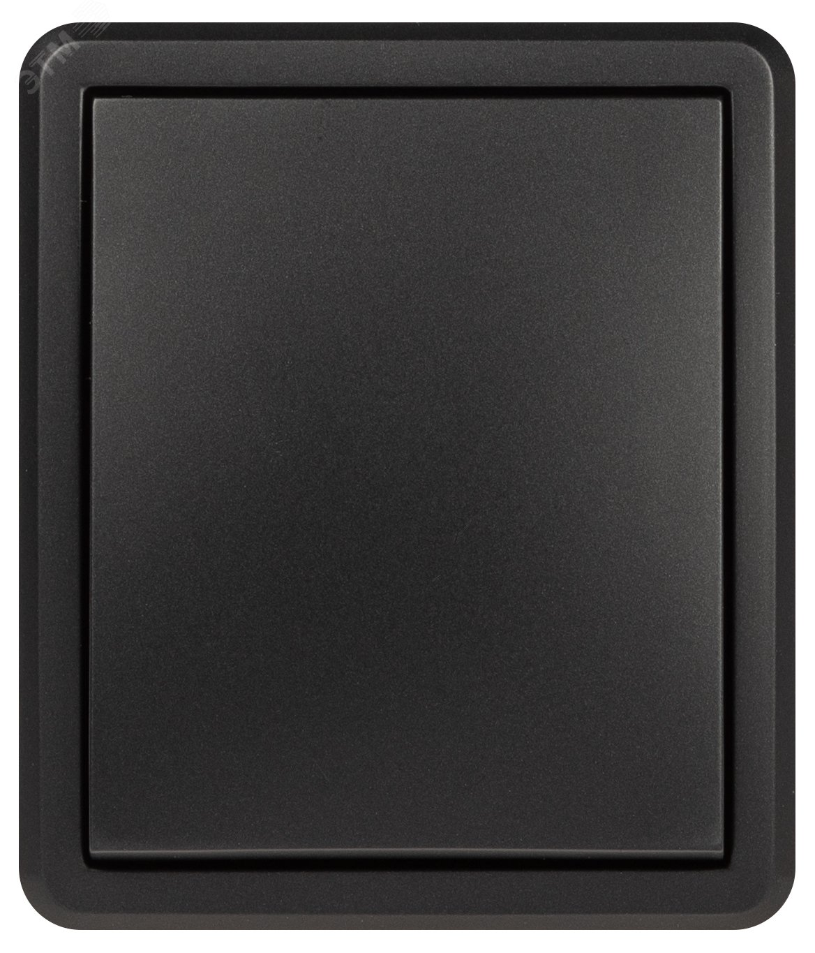 Изображение товара Выключатель одноклавишный наружный с подсветкой IP20 антрацит 10А 250В ЭРА Эксперт