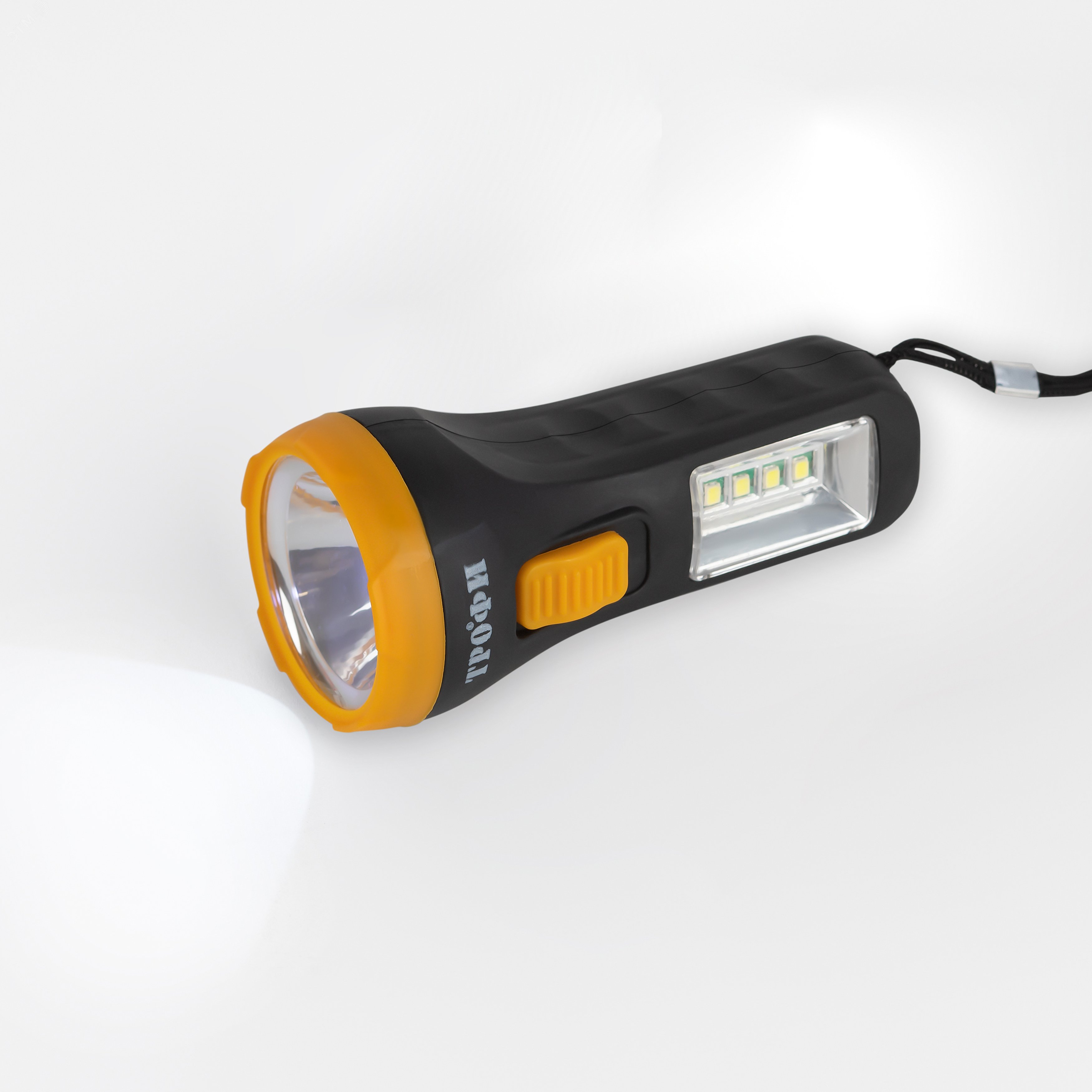 Светодиодный фонарь Трофи UB-101 универсальный на батарейках 1Вт 1 SMD+4 LED 1хAA Элементы питания в комплект не входят Б0054034 ЭРА - превью 7